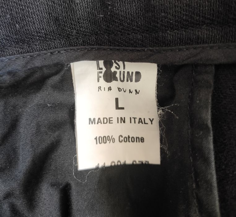 Lost & Found Ria Dunn Heavyweight cotton pants.Like Maurizio Altieri or ...