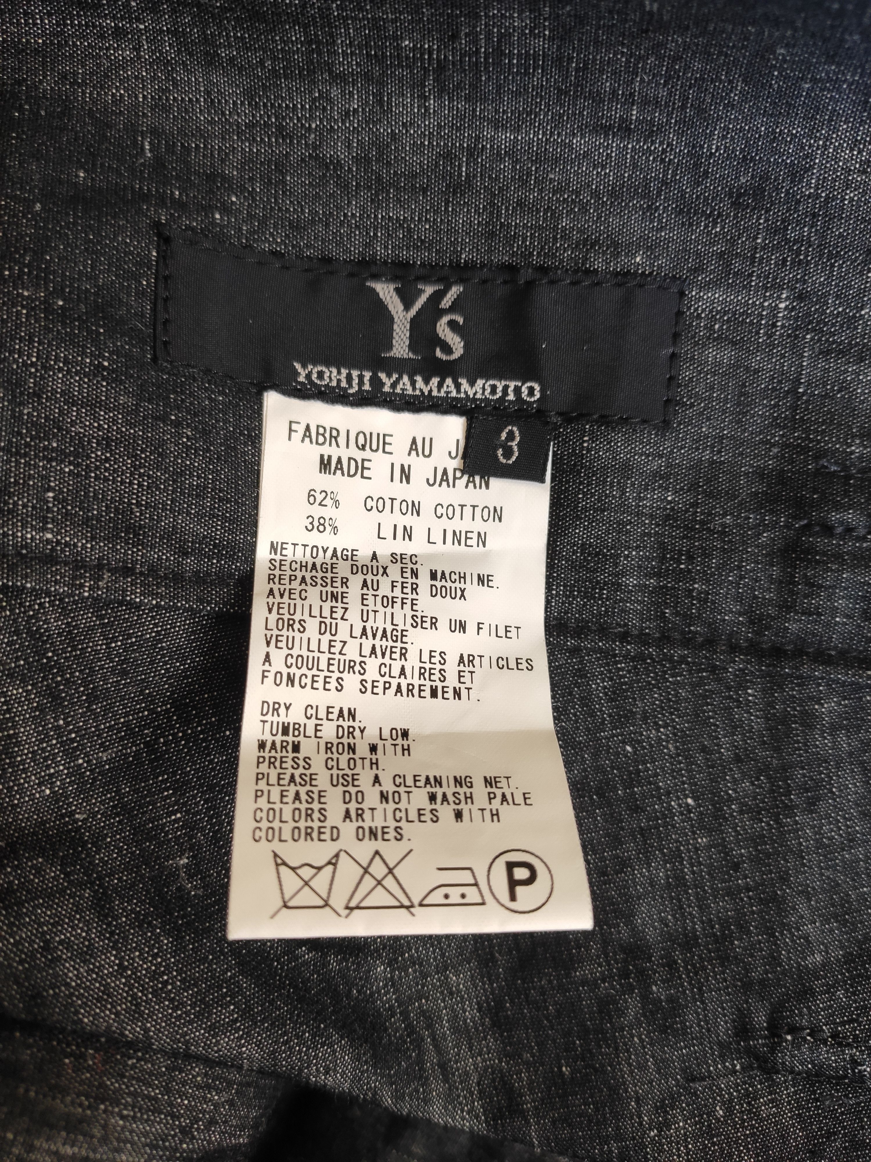 Yohji Yamamoto High waist wide pants.Like Uma Wang or Elena Dawson Size 30" / US 8 / IT 44 - 6 Thumbnail