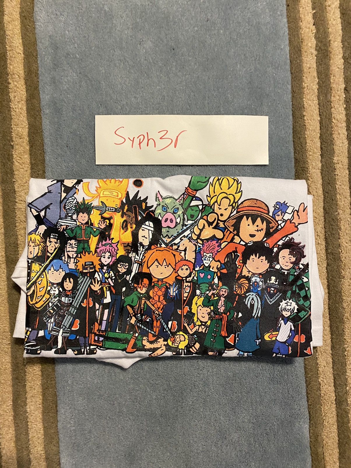 Kodone Kodone Anime Collage Tee Size US M / EU 48-50 / 2 - 1 Thumbnail