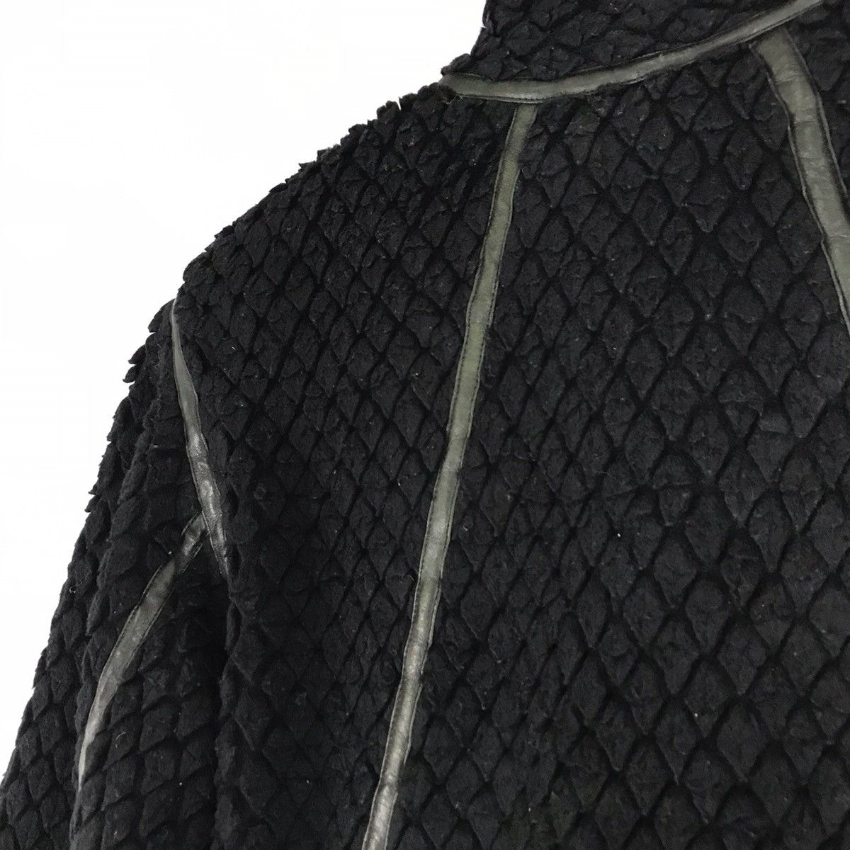Issey Miyake Issey Miyake 70s Brand Lebel line leather Design Pangolin Size L / US 10 / IT 46 - 9 Thumbnail