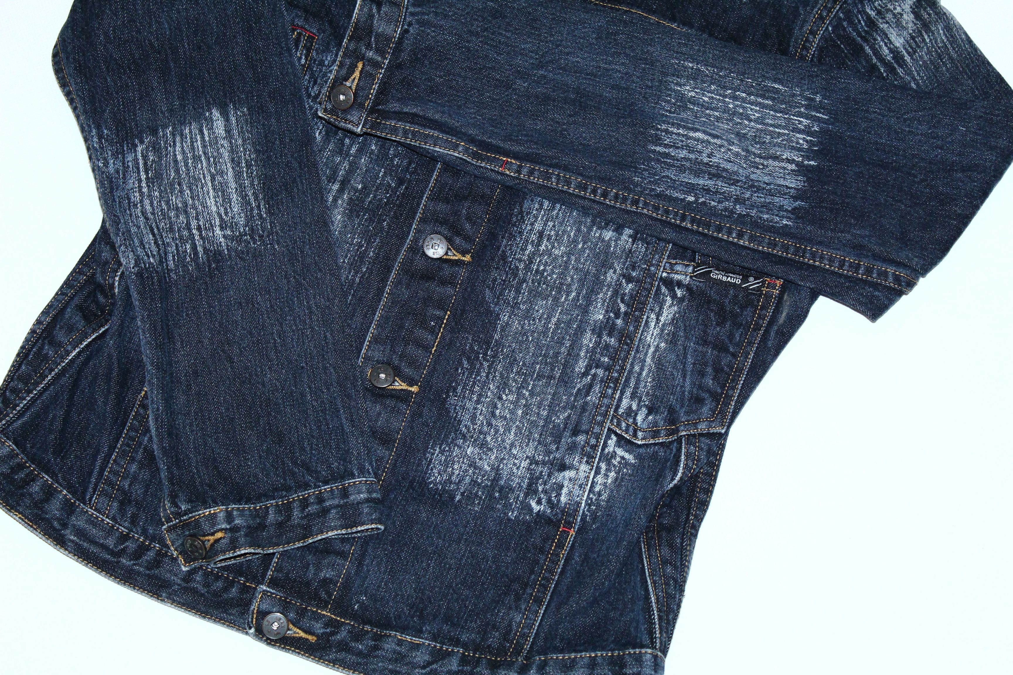 Marithe + Francois Girbaud VTG💥Marithe+FG Distressed Cropped Denim Jacket Size US XS / EU 42 / 0 - 5 Thumbnail