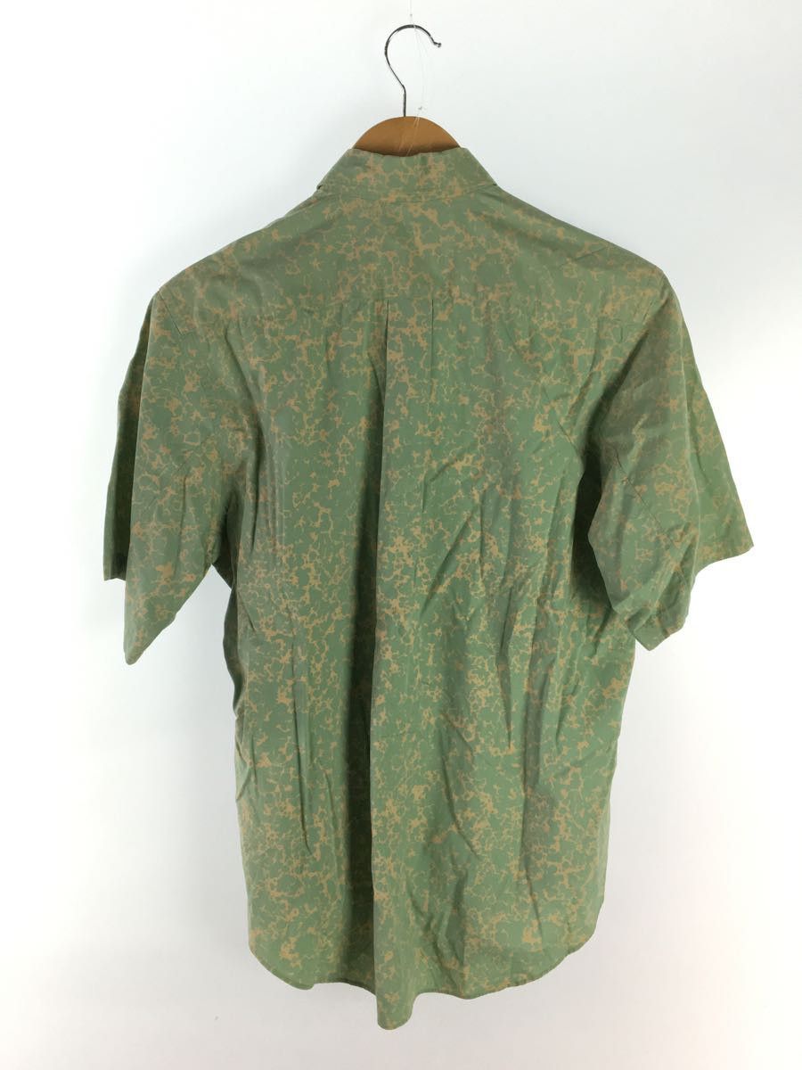 Shirts (Button Ups) Green Overall pattern wool short sleeve