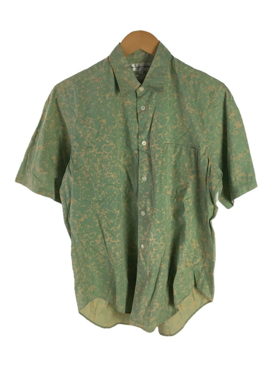 Shirts (Button Ups) Green Overall pattern wool short sleeve