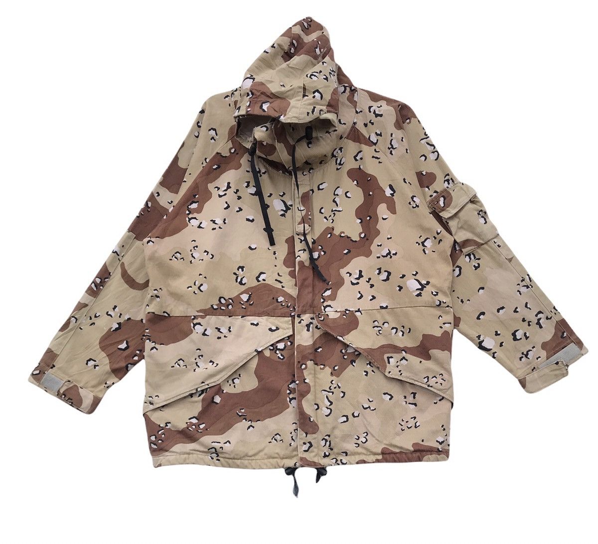 Vintage Houston ECWS brown model camo parkas jacket Size US L / EU 52-54 / 3 - 1 Thumbnail