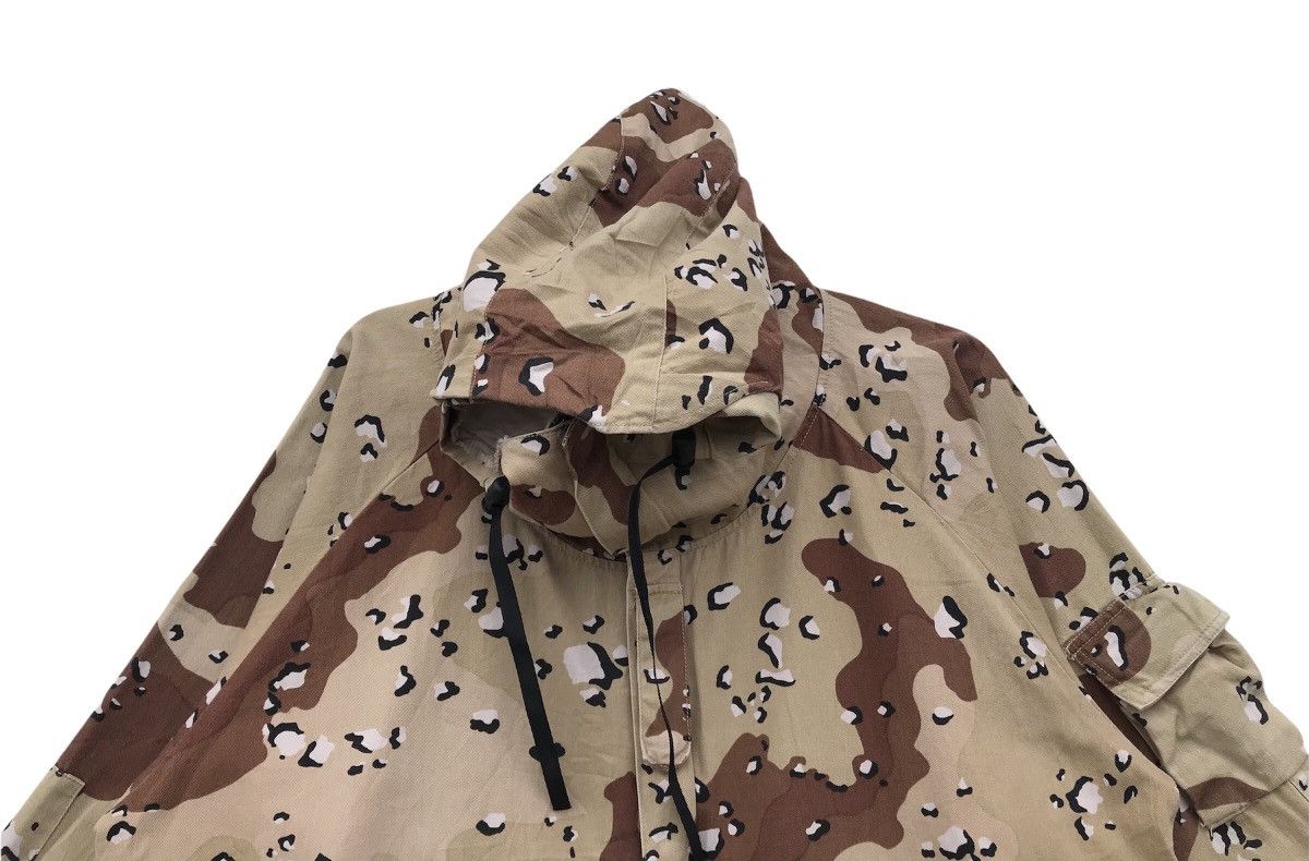 Vintage Houston ECWS brown model camo parkas jacket Size US L / EU 52-54 / 3 - 3 Thumbnail