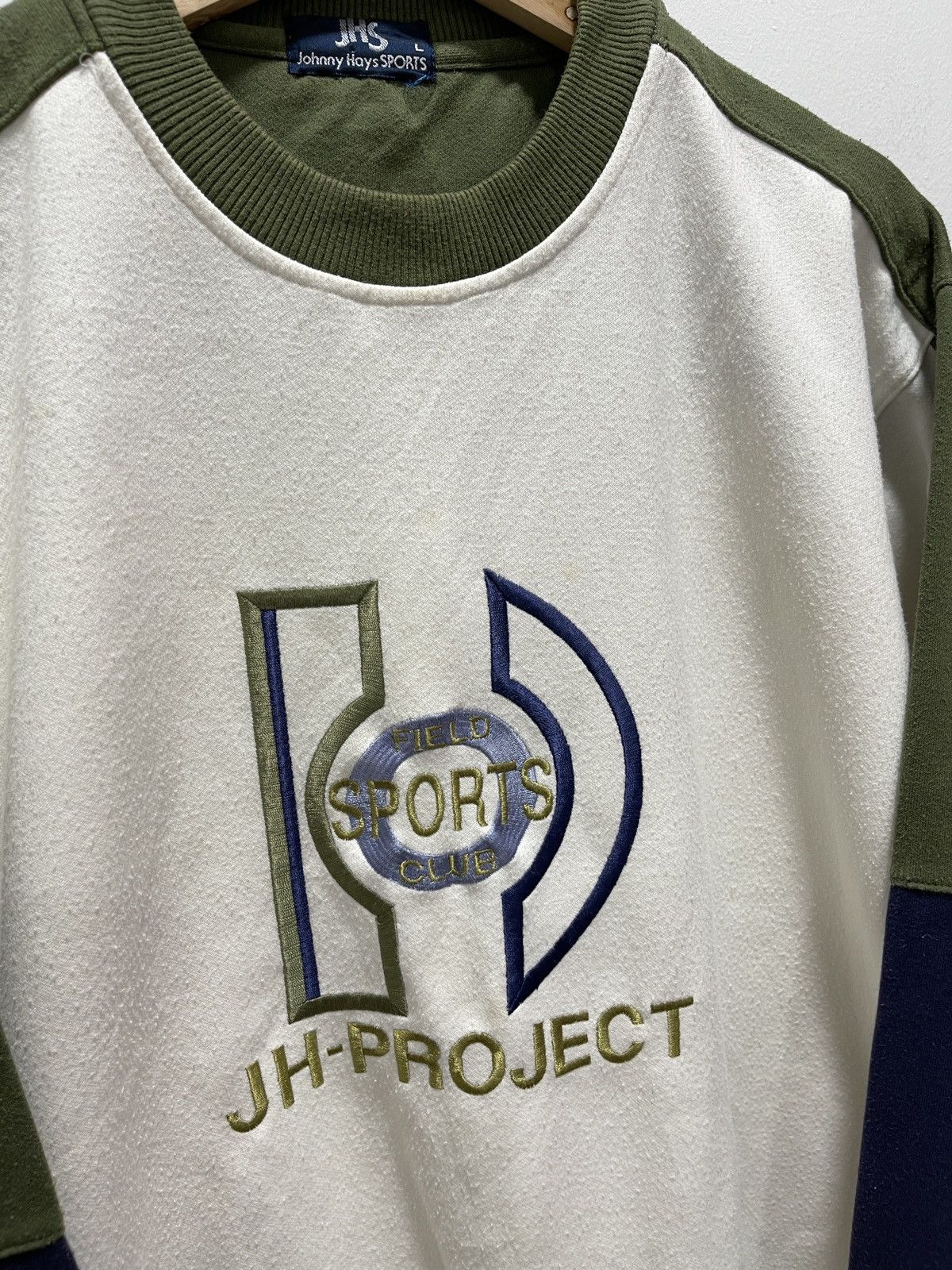 Japanese Brand × Vintage JAPANESE JOHNNY HAYS SPORT EMBROIDERY CREWNECK SWEATSHIRT Size US L / EU 52-54 / 3 - 2 Thumbnail