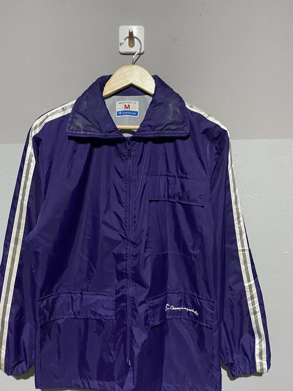 Champion × Vintage 🔥SALE🔥VINTAGE CHAMPION PRODUCT NYLON JACKET Size US M / EU 48-50 / 2 - 4 Thumbnail