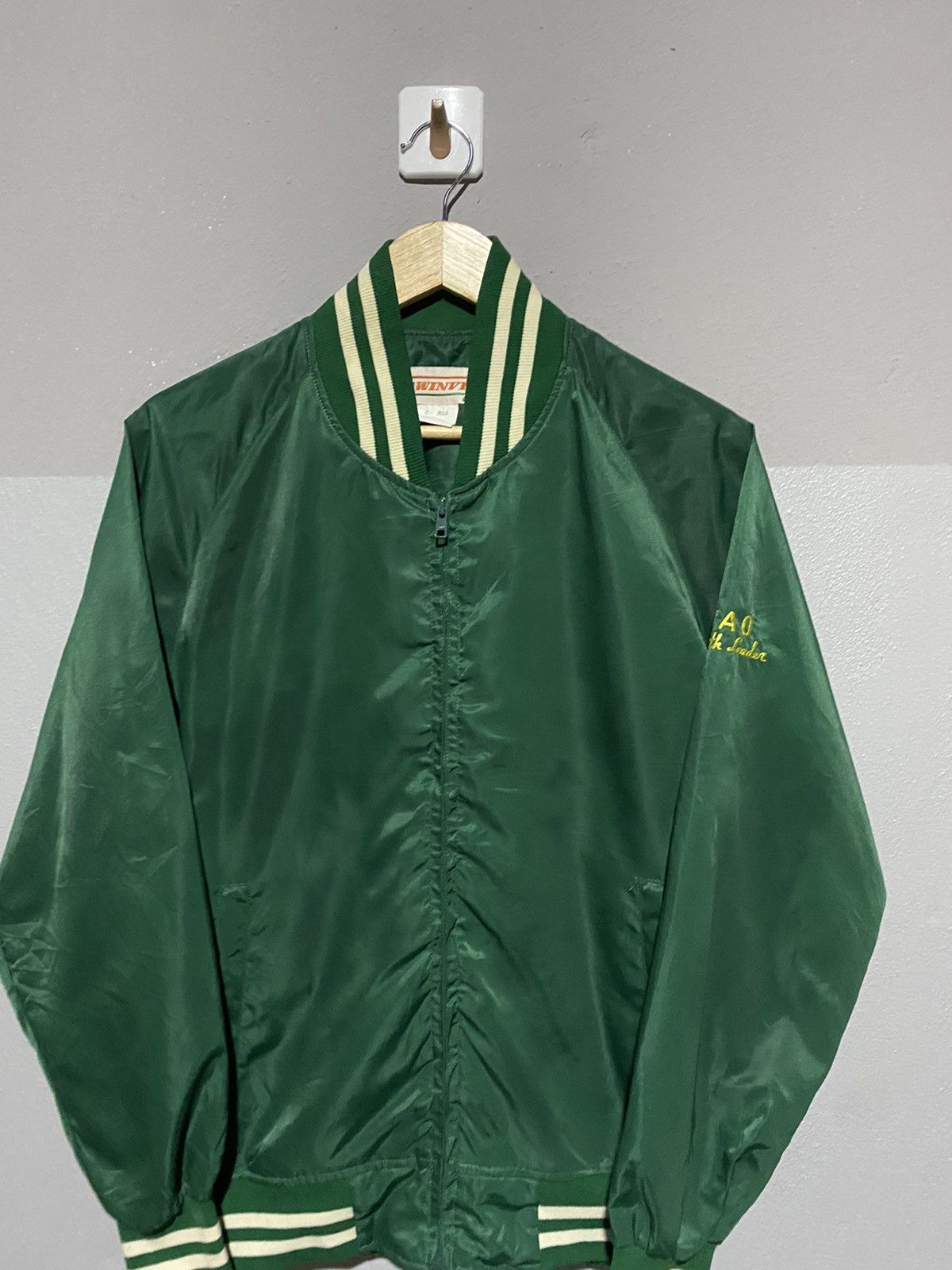Japanese Brand × Vintage 🔥SALE🔥VINTAGE WINVI BOMBER STYLE Size US L / EU 52-54 / 3 - 4 Thumbnail