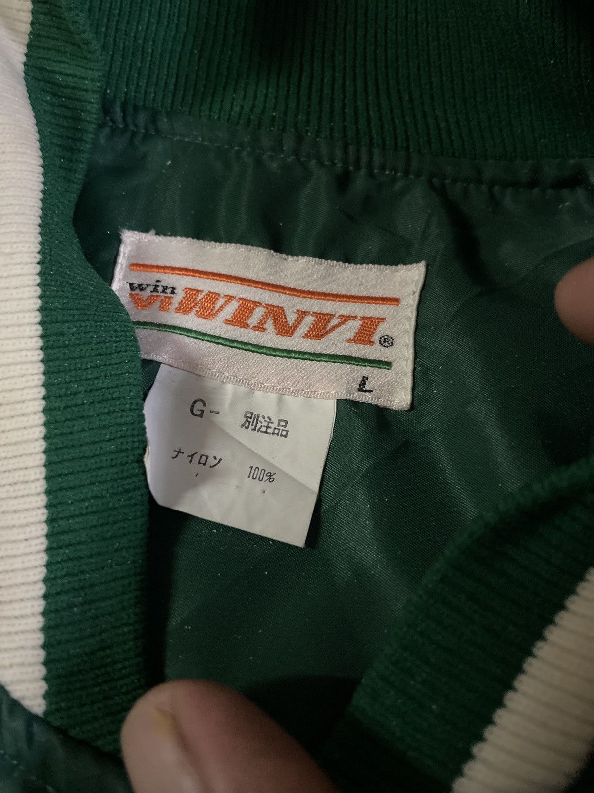 Japanese Brand × Vintage 🔥SALE🔥VINTAGE WINVI BOMBER STYLE Size US L / EU 52-54 / 3 - 5 Thumbnail