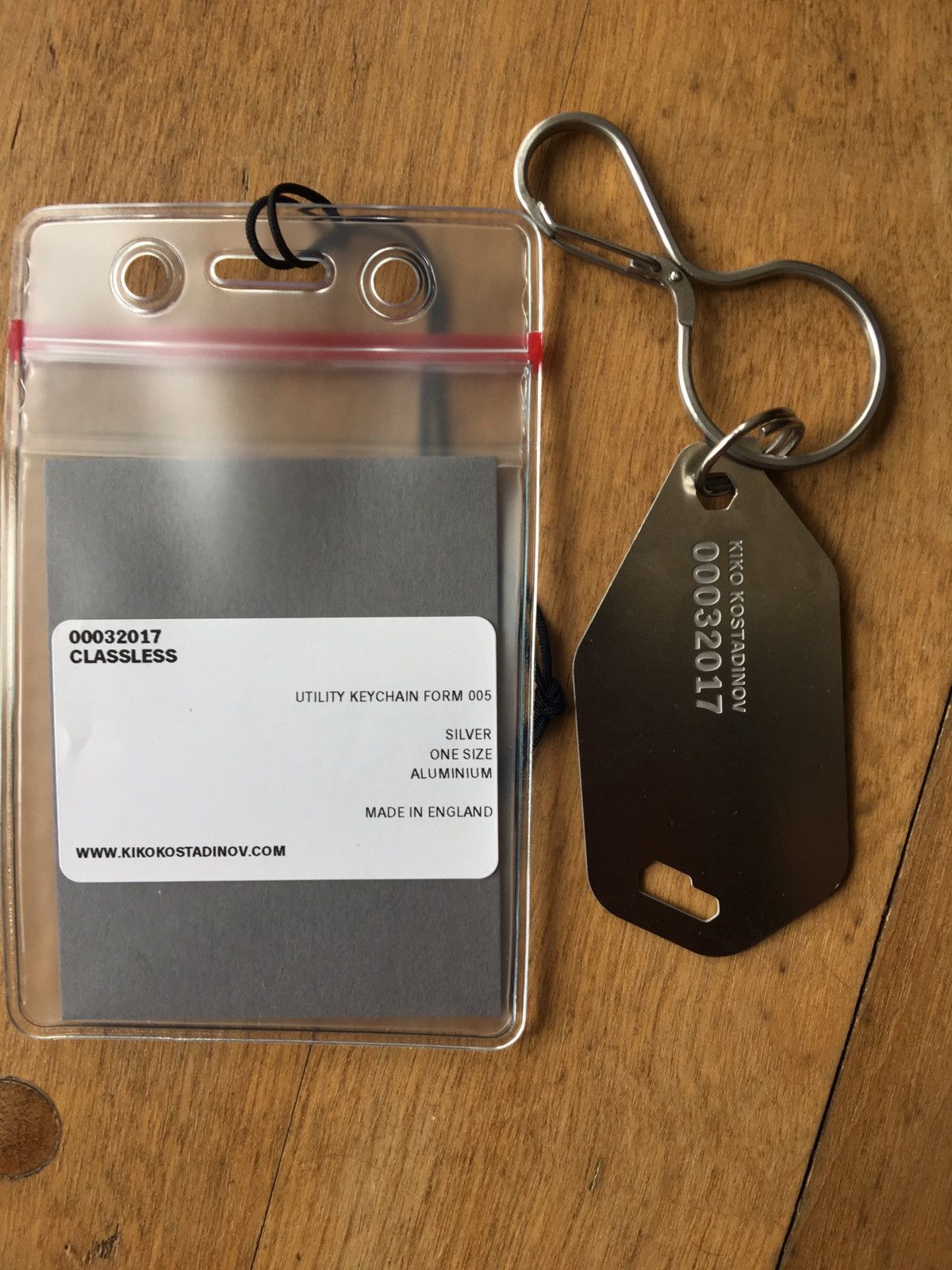 Kiko Kostadinov Classless Keychain | Grailed