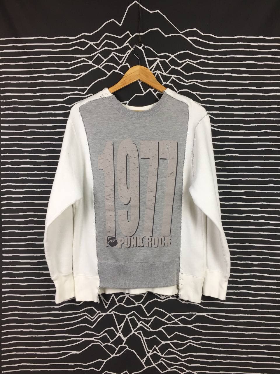 Japanese Brand 1977 Punk Life At Your Own Risk Cut & Sewn Sweatshirt Size US M / EU 48-50 / 2 - 2 Thumbnail