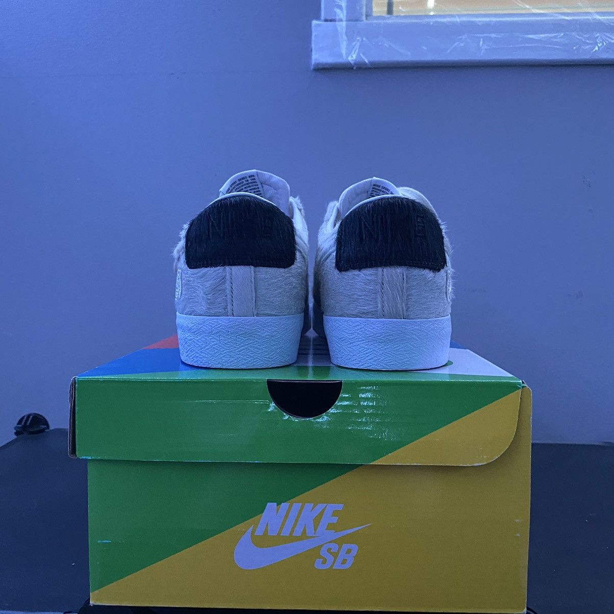 Medicom Toy Nike Sb Blazer Low Medicom Toy Beige Size US 13 / EU 46 - 5 Thumbnail