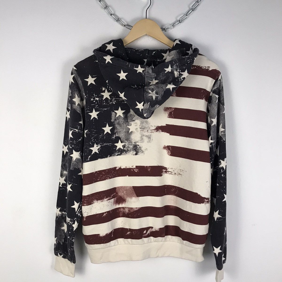 Jeep × Vintage VTG 🖤 America Flag Fullprint Hoodie Size US M / EU 48-50 / 2 - 6 Thumbnail