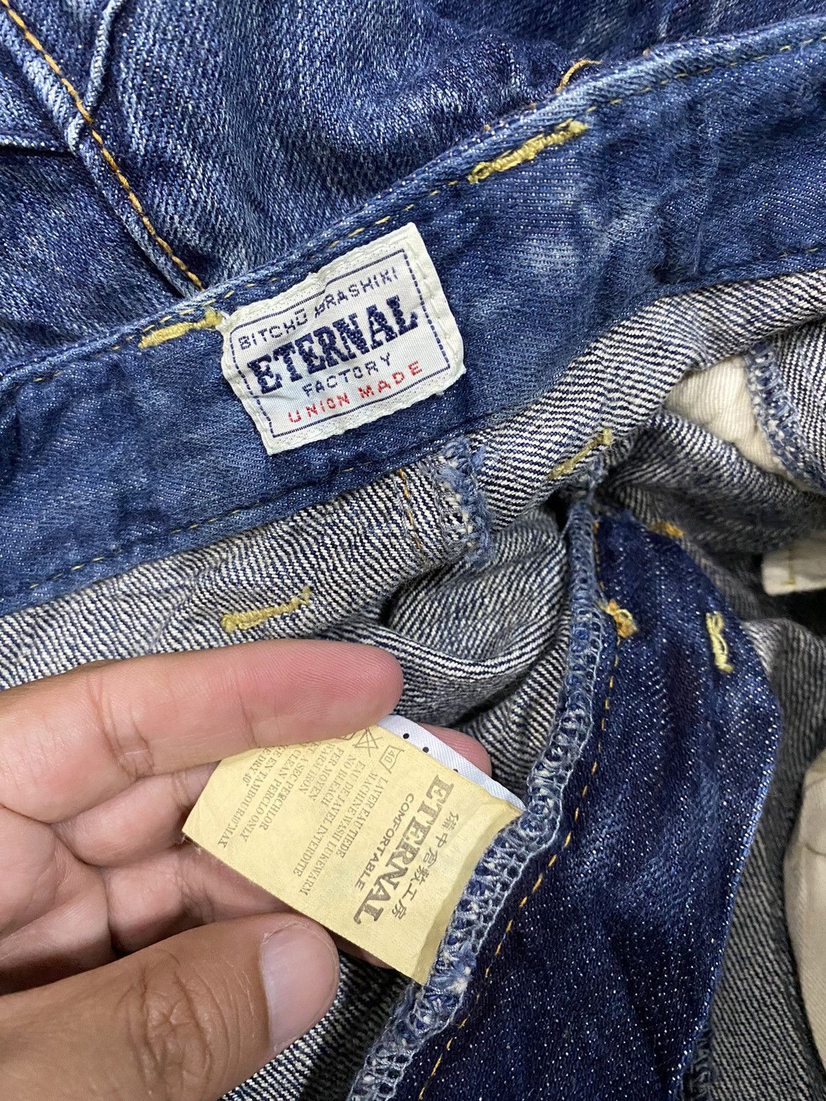 Eternal Rare Japan Eternal flare denim pant Size US 34 / EU 50 - 9 Thumbnail