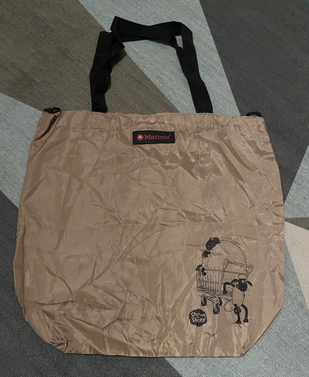 Marmot x Shun The Sheep Polyester Tote Bag