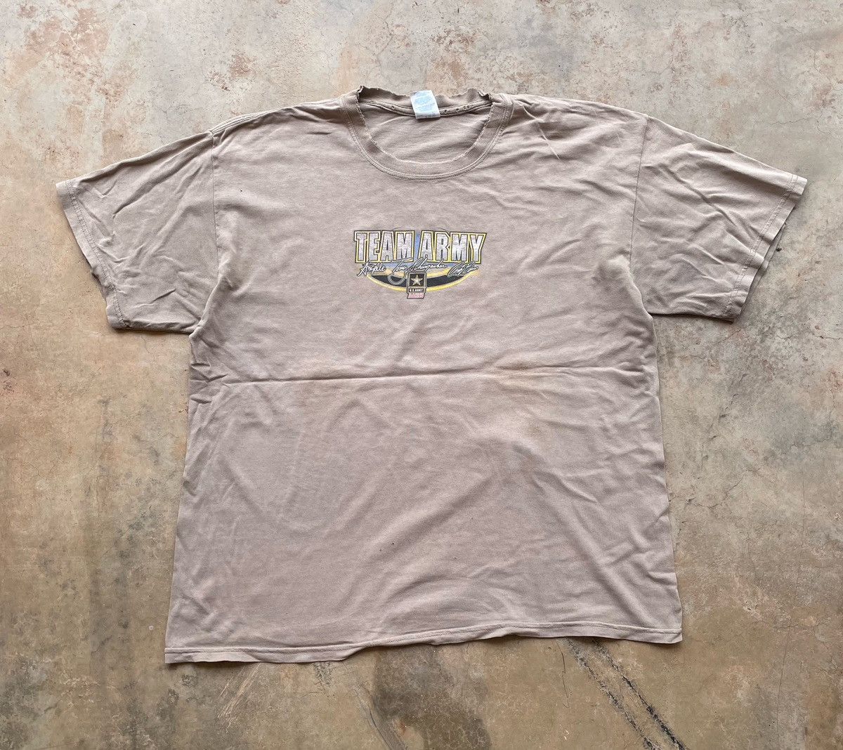 NASCAR VINTAGE NHRA WELL WORN ARMY TEAM RACING TEE Size US XL / EU 56 / 4 - 4 Thumbnail