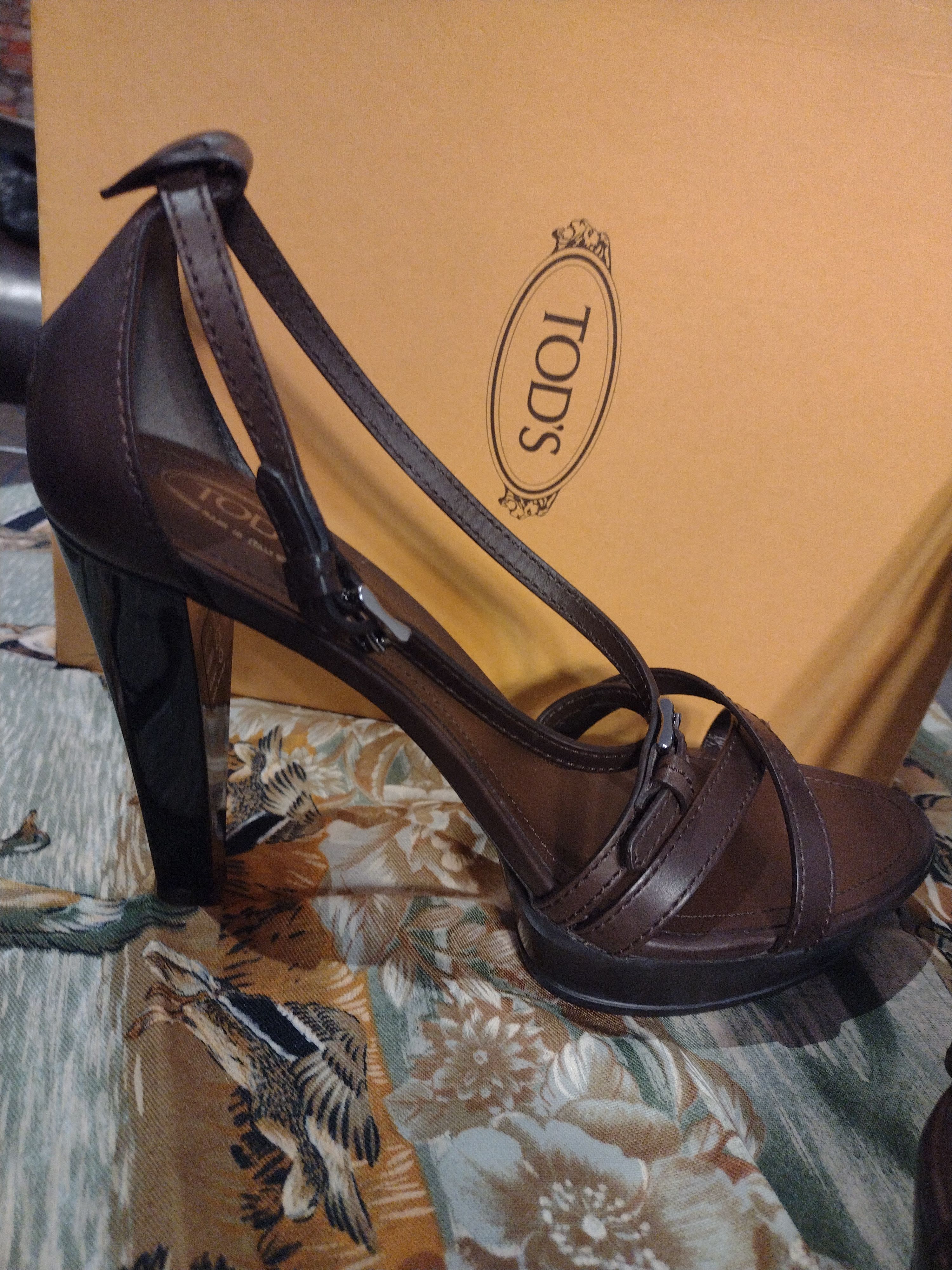 Tod's Sandale T 105 FIBBIETTE 40 Size US 9 / IT 39 - 4 Thumbnail