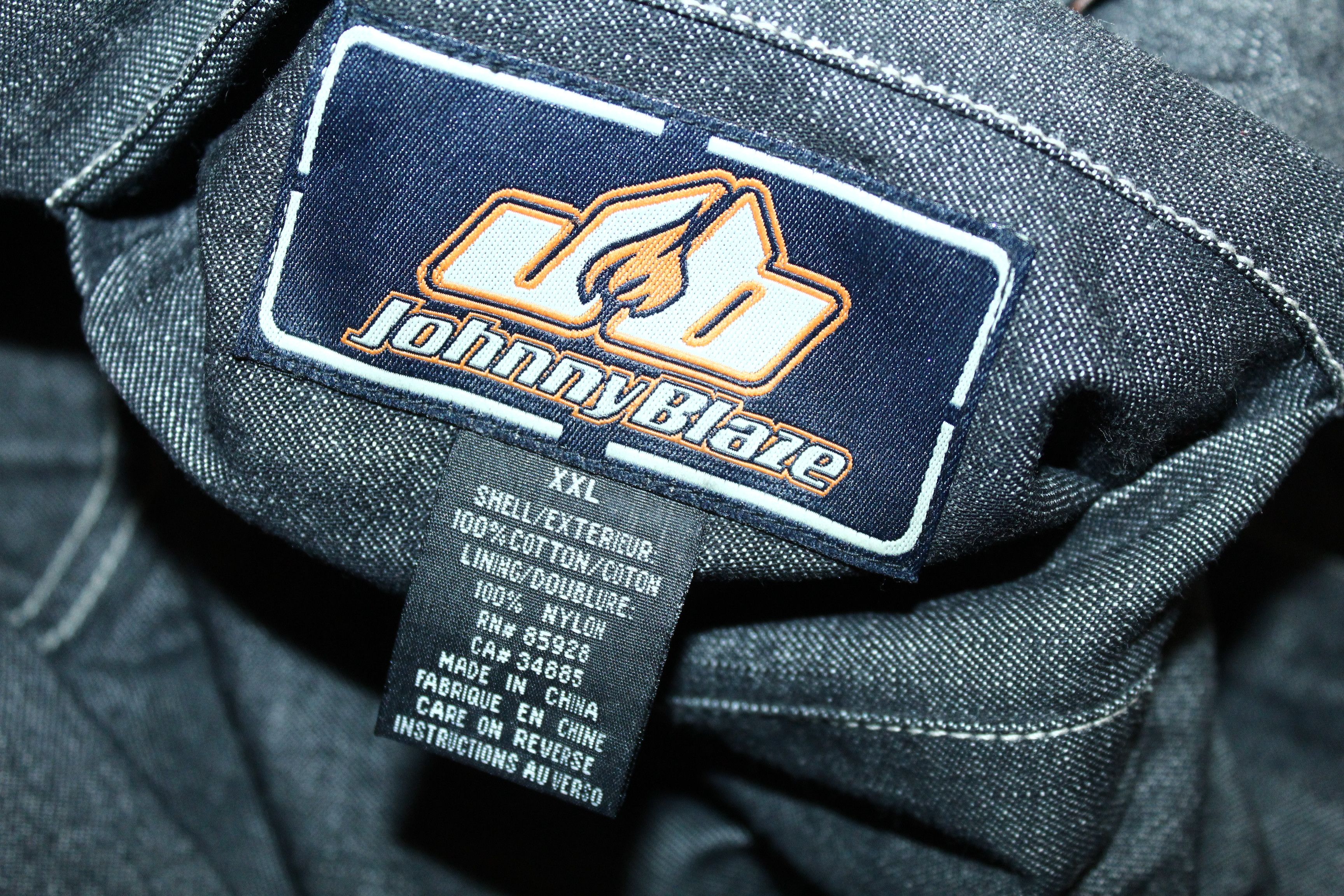 Wu-Tang Clan Johnny Blaze Method Man Fireman Reversible OG Denim Jacket Size US XXL / EU 58 / 5 - 2 Thumbnail