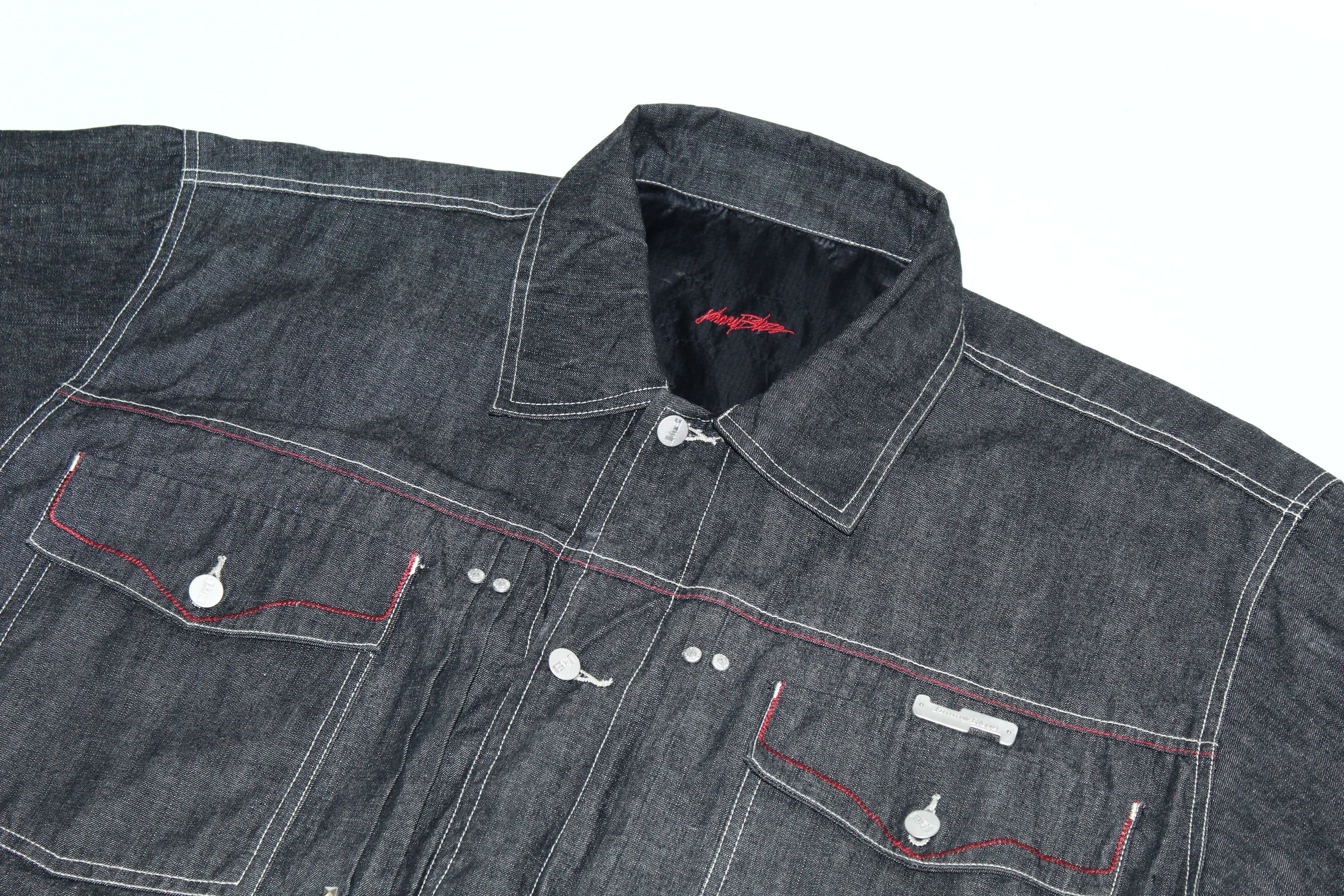 Wu-Tang Clan Johnny Blaze Method Man Fireman Reversible OG Denim Jacket Size US XXL / EU 58 / 5 - 7 Thumbnail