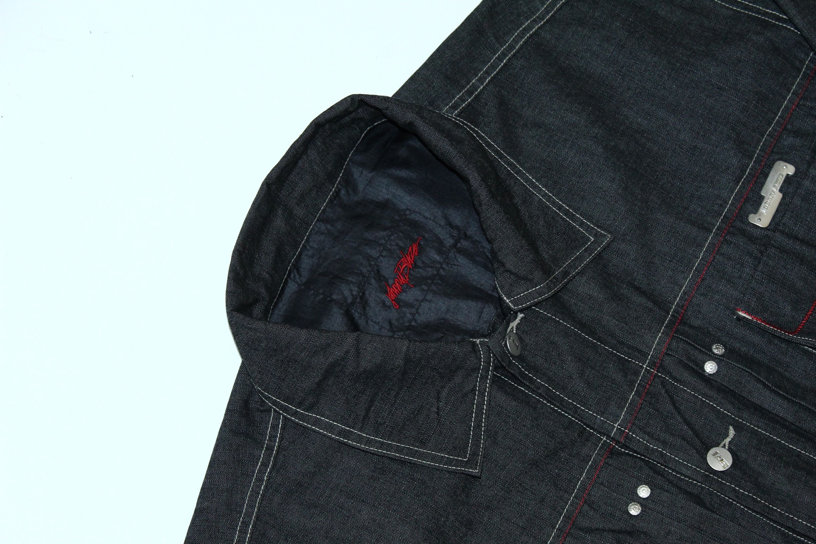 Wu-Tang Clan Johnny Blaze Method Man Fireman Reversible OG Denim Jacket Size US XXL / EU 58 / 5 - 12 Thumbnail