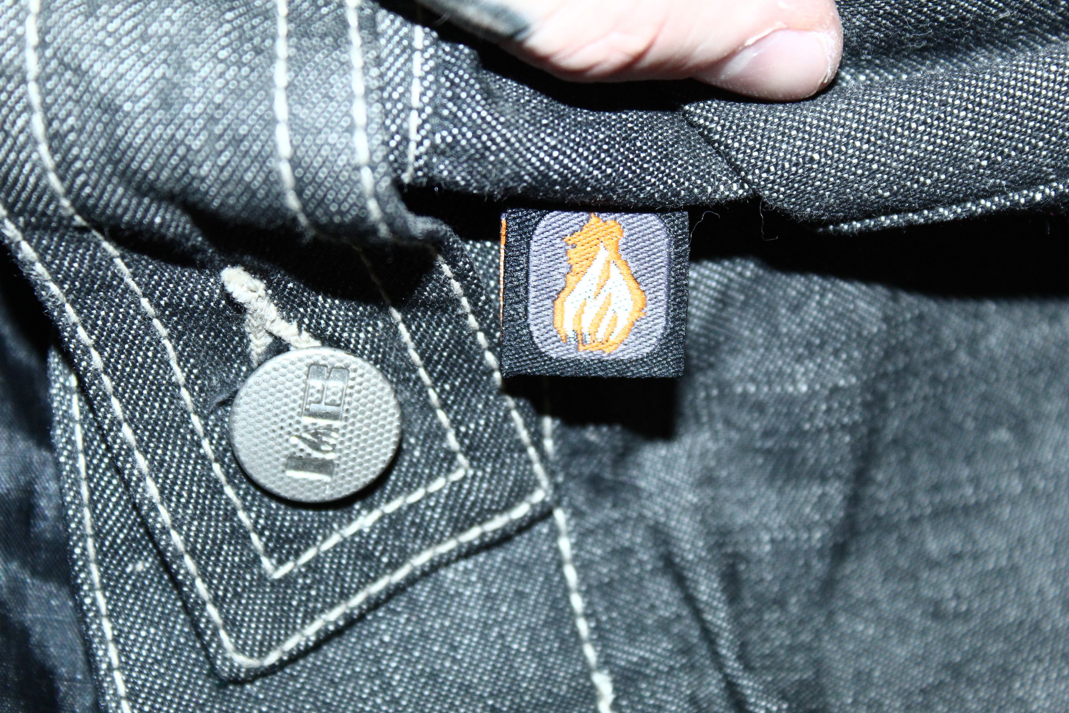 Wu-Tang Clan Johnny Blaze Method Man Fireman Reversible OG Denim Jacket Size US XXL / EU 58 / 5 - 13 Thumbnail
