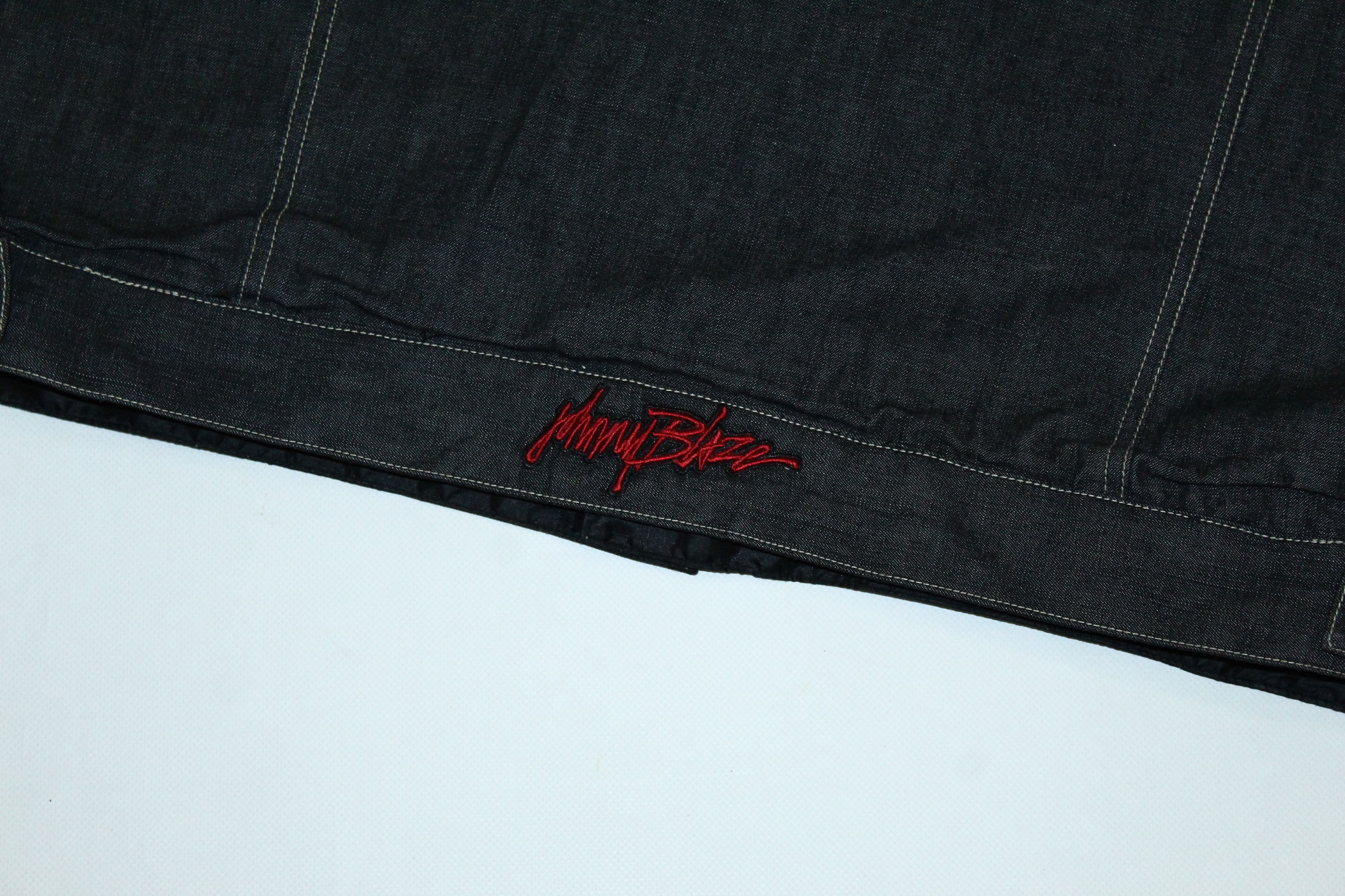 Wu-Tang Clan Johnny Blaze Method Man Fireman Reversible OG Denim Jacket Size US XXL / EU 58 / 5 - 15 Thumbnail