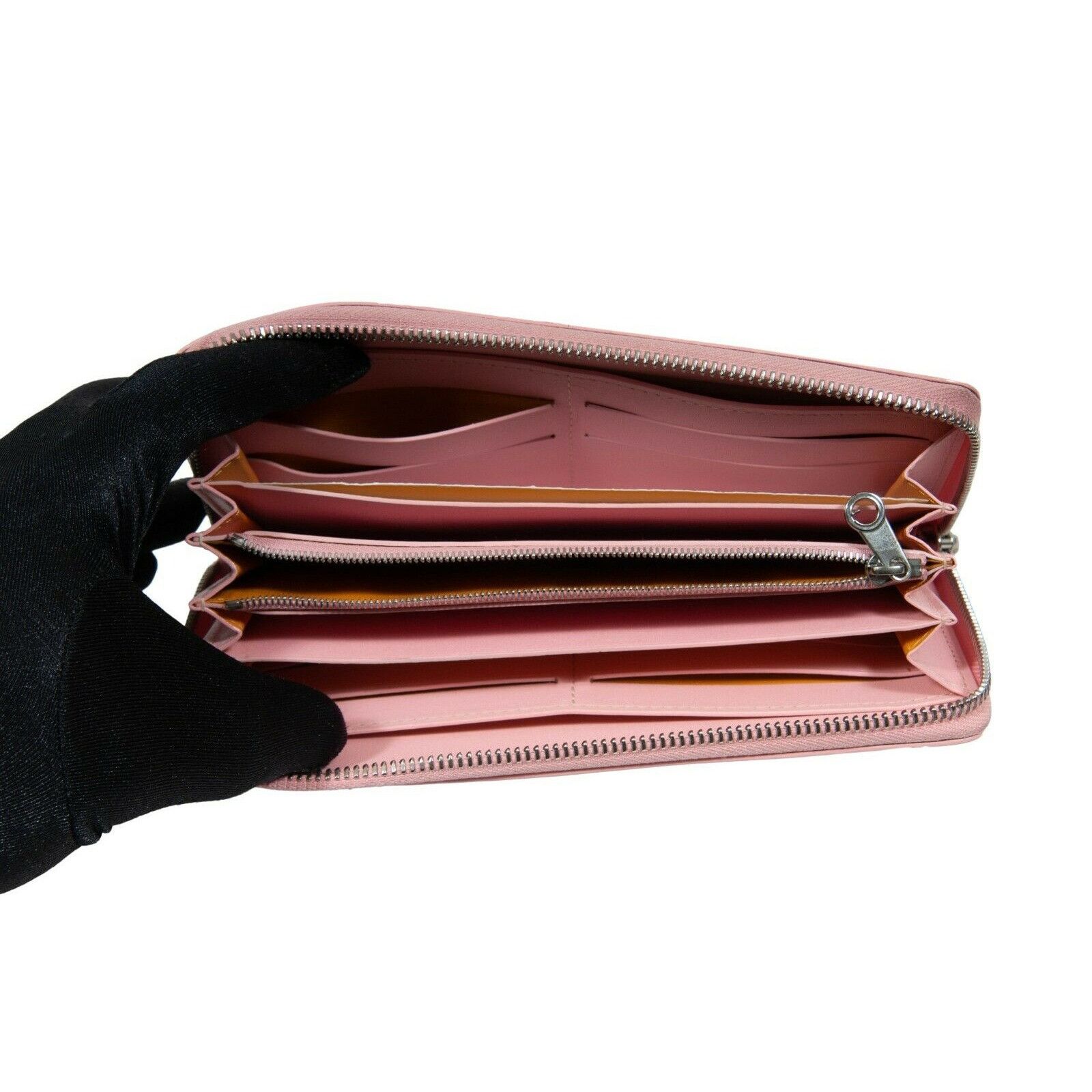 Goyard Matignon Zip Long Wallet Pink Stripe Pocket Card Holder Size ONE SIZE - 7 Thumbnail