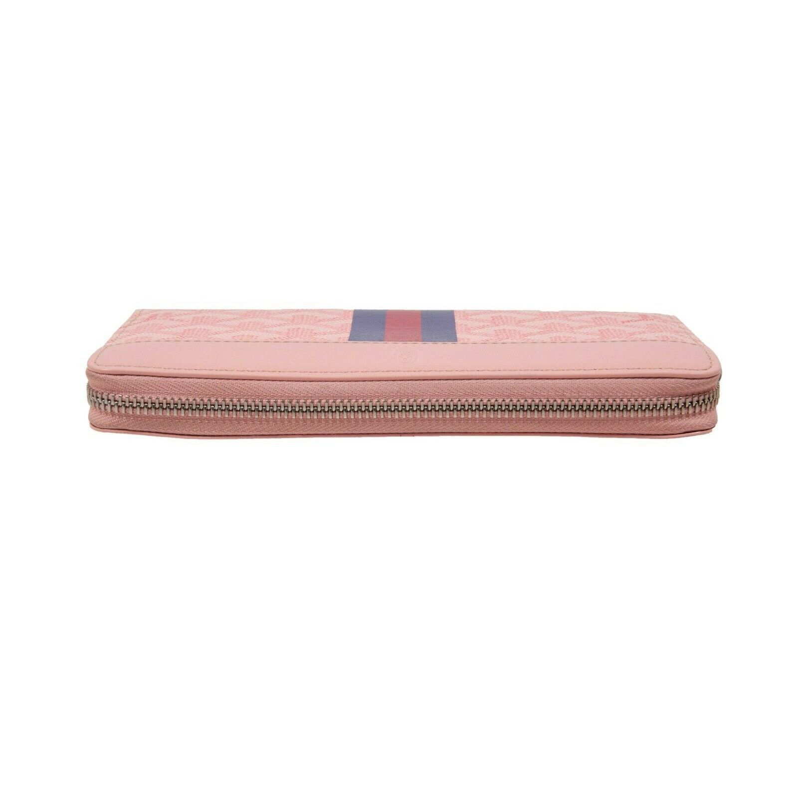 Goyard Matignon Zip Long Wallet Pink Stripe Pocket Card Holder Size ONE SIZE - 5 Thumbnail