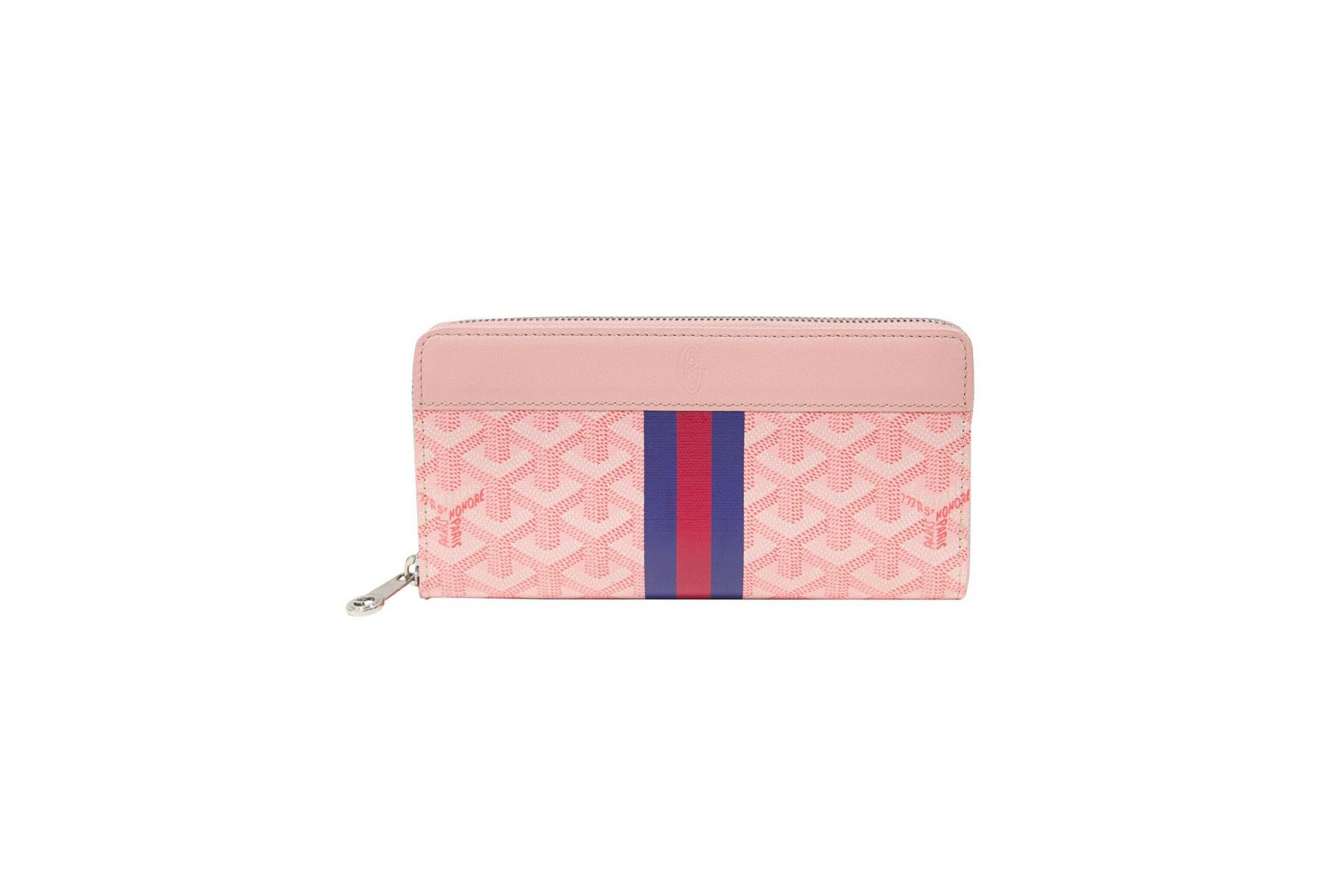 Goyard Matignon Zip Long Wallet Pink Stripe Pocket Card Holder Size ONE SIZE - 1 Thumbnail