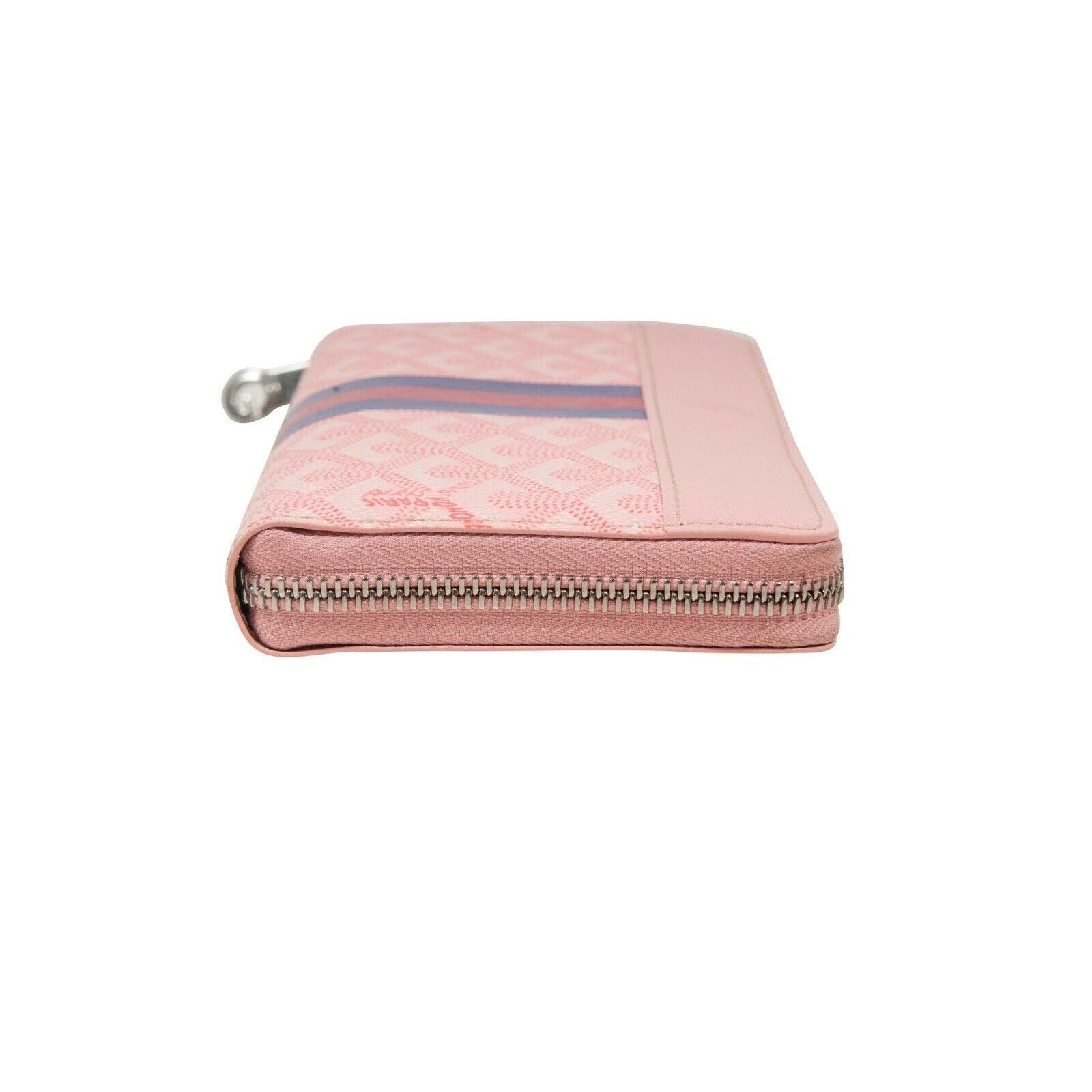 Goyard Matignon Zip Long Wallet Pink Stripe Pocket Card Holder Size ONE SIZE - 6 Thumbnail