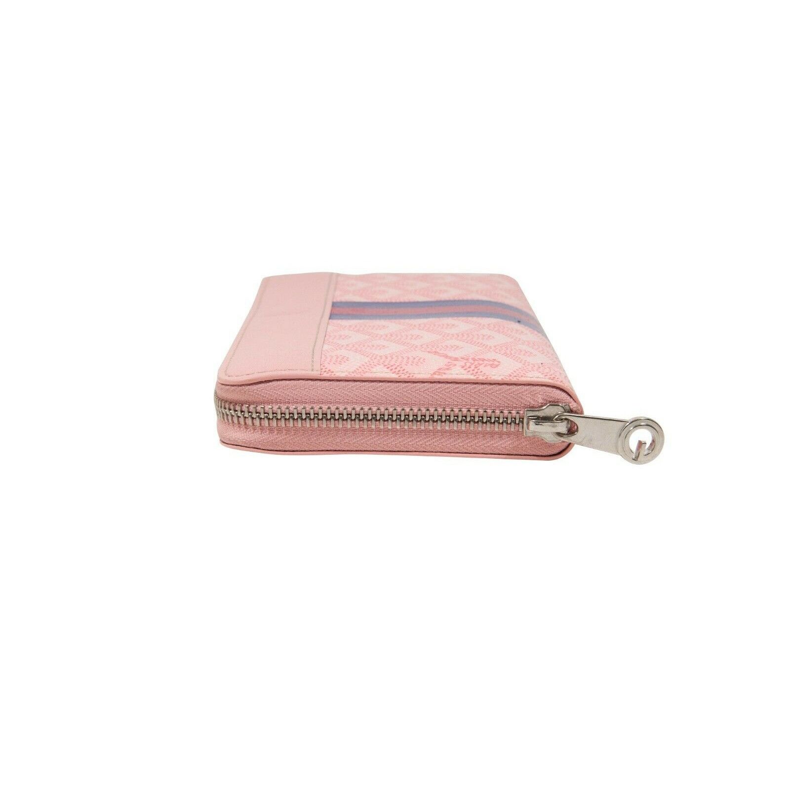 Goyard Matignon Zip Long Wallet Pink Stripe Pocket Card Holder Size ONE SIZE - 4 Thumbnail