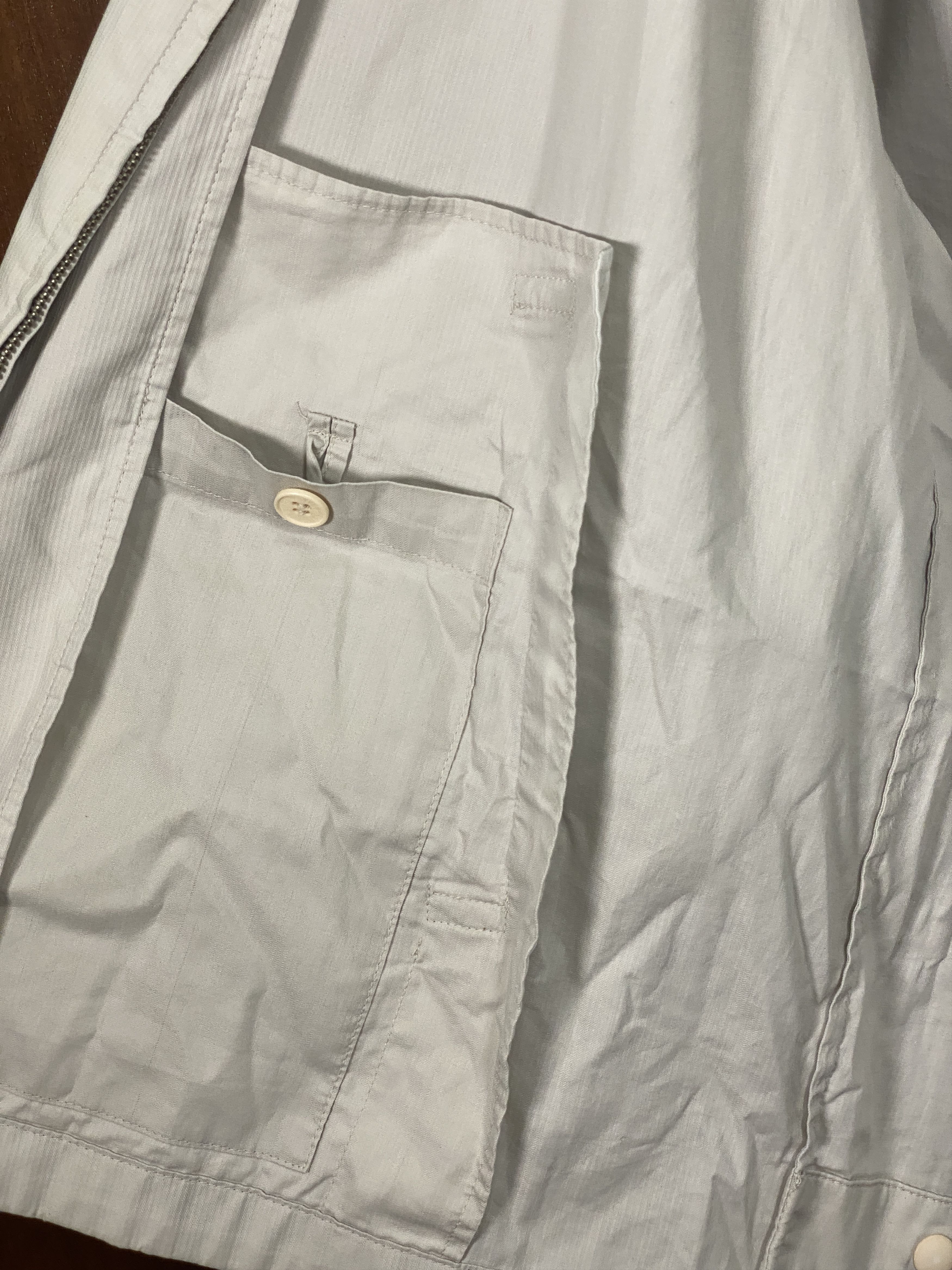 Vintage × Yves Saint Laurent Vintage YSL Canvas Jacket Size US XL / EU 56 / 4 - 8 Thumbnail