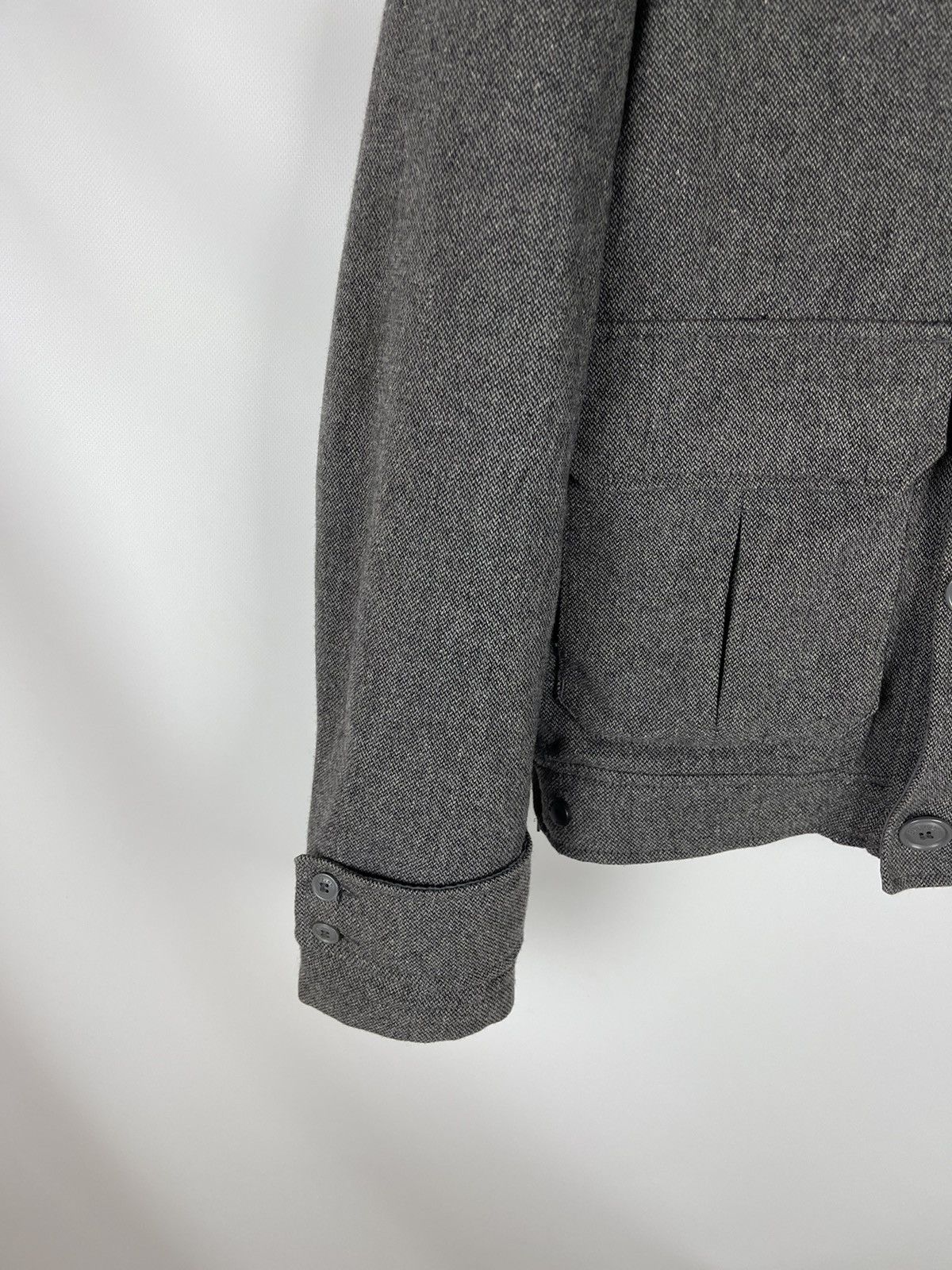 Other Blauer USA wool grey bomber jacket with removable lining Size US L / EU 52-54 / 3 - 4 Thumbnail