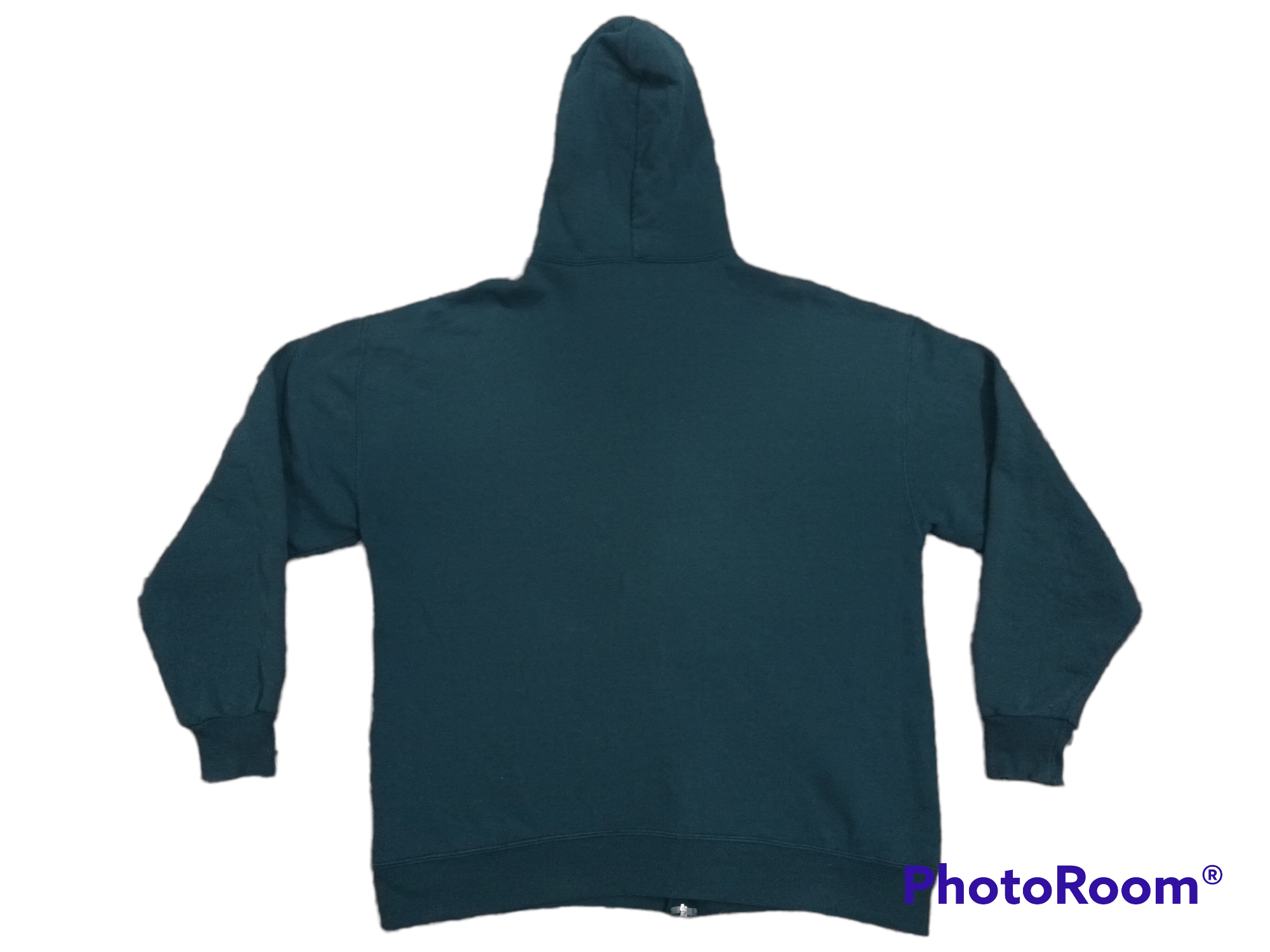 Russell Athletic 🔥 RUSSELL PLAIN HOODIE ZIPPER SWEATSHIRT 🔥 Size US XL / EU 56 / 4 - 2 Thumbnail