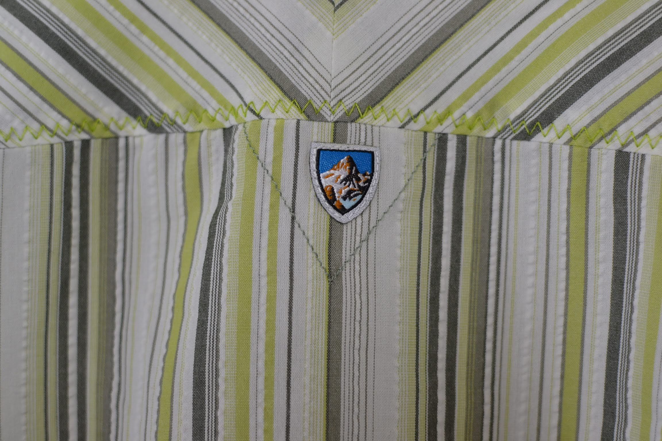 Kuhl Multi Stripe Short Sleeve Button Up Size US M / EU 48-50 / 2 - 9 Thumbnail