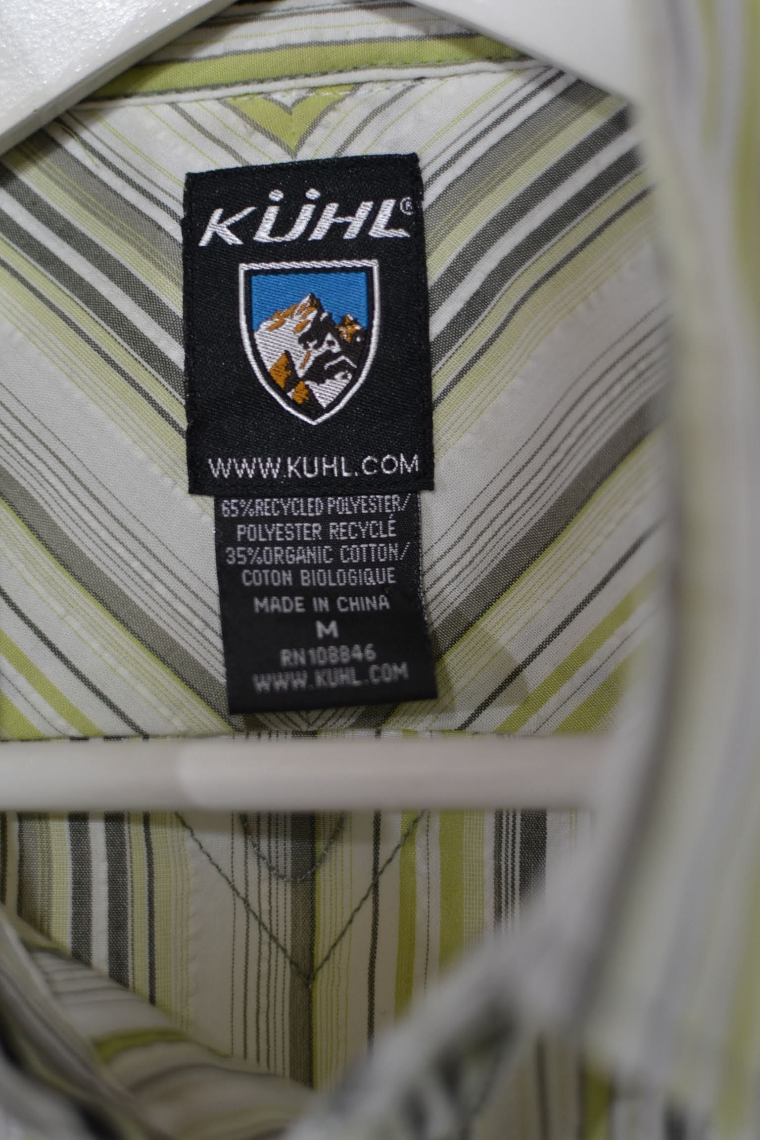 Kuhl Multi Stripe Short Sleeve Button Up Size US M / EU 48-50 / 2 - 3 Thumbnail