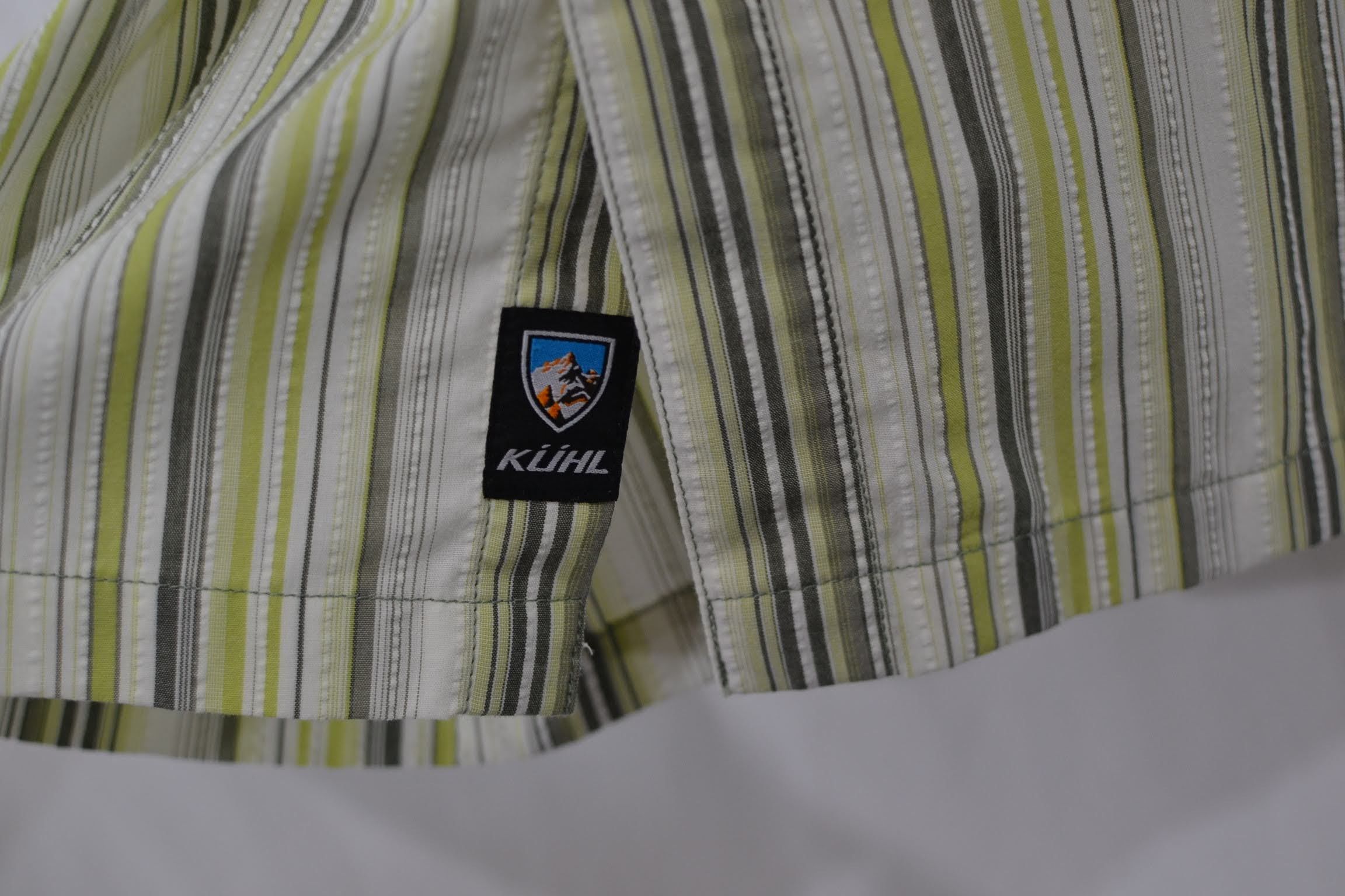 Kuhl Multi Stripe Short Sleeve Button Up Size US M / EU 48-50 / 2 - 8 Thumbnail