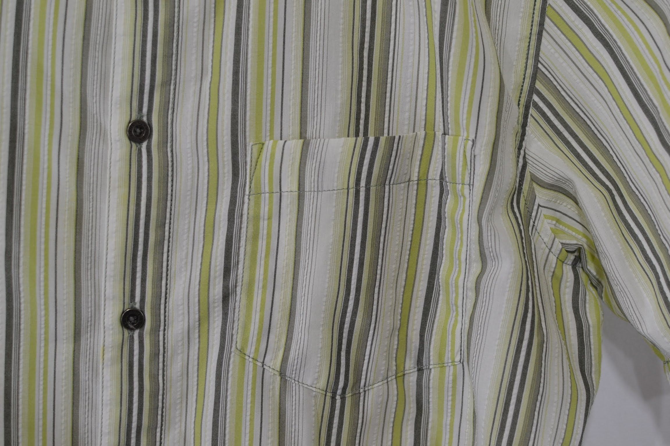 Kuhl Multi Stripe Short Sleeve Button Up Size US M / EU 48-50 / 2 - 4 Thumbnail