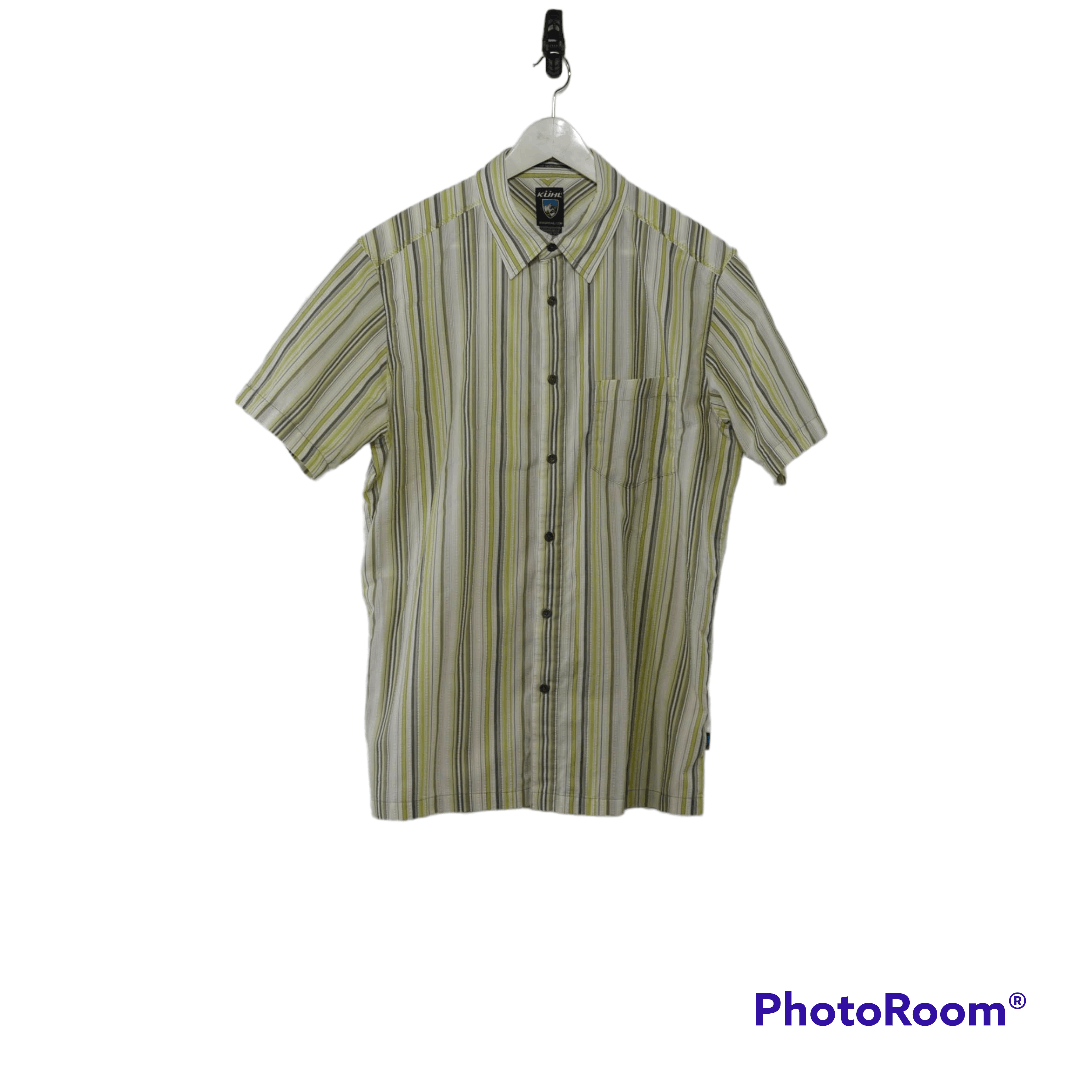 Kuhl Multi Stripe Short Sleeve Button Up Size US M / EU 48-50 / 2 - 1 Thumbnail