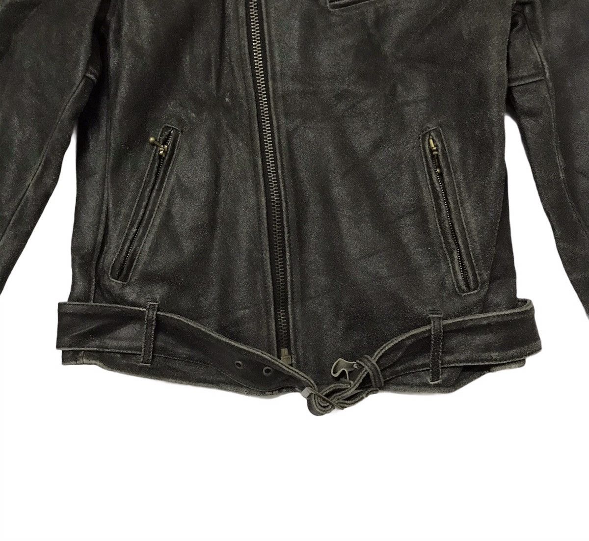 Japanese Brand × Vintage House Of Blue Leather Black Jacket Size US M / EU 48-50 / 2 - 3 Thumbnail