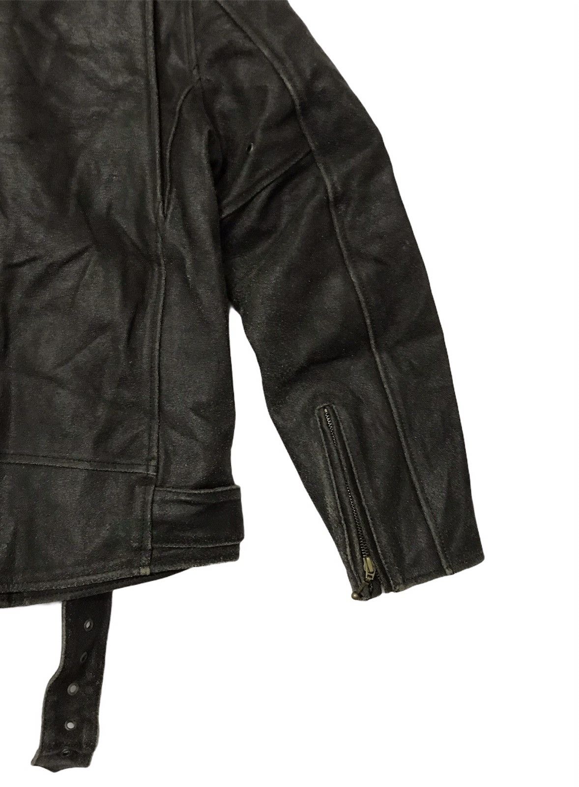 Japanese Brand × Vintage House Of Blue Leather Black Jacket Size US M / EU 48-50 / 2 - 7 Thumbnail