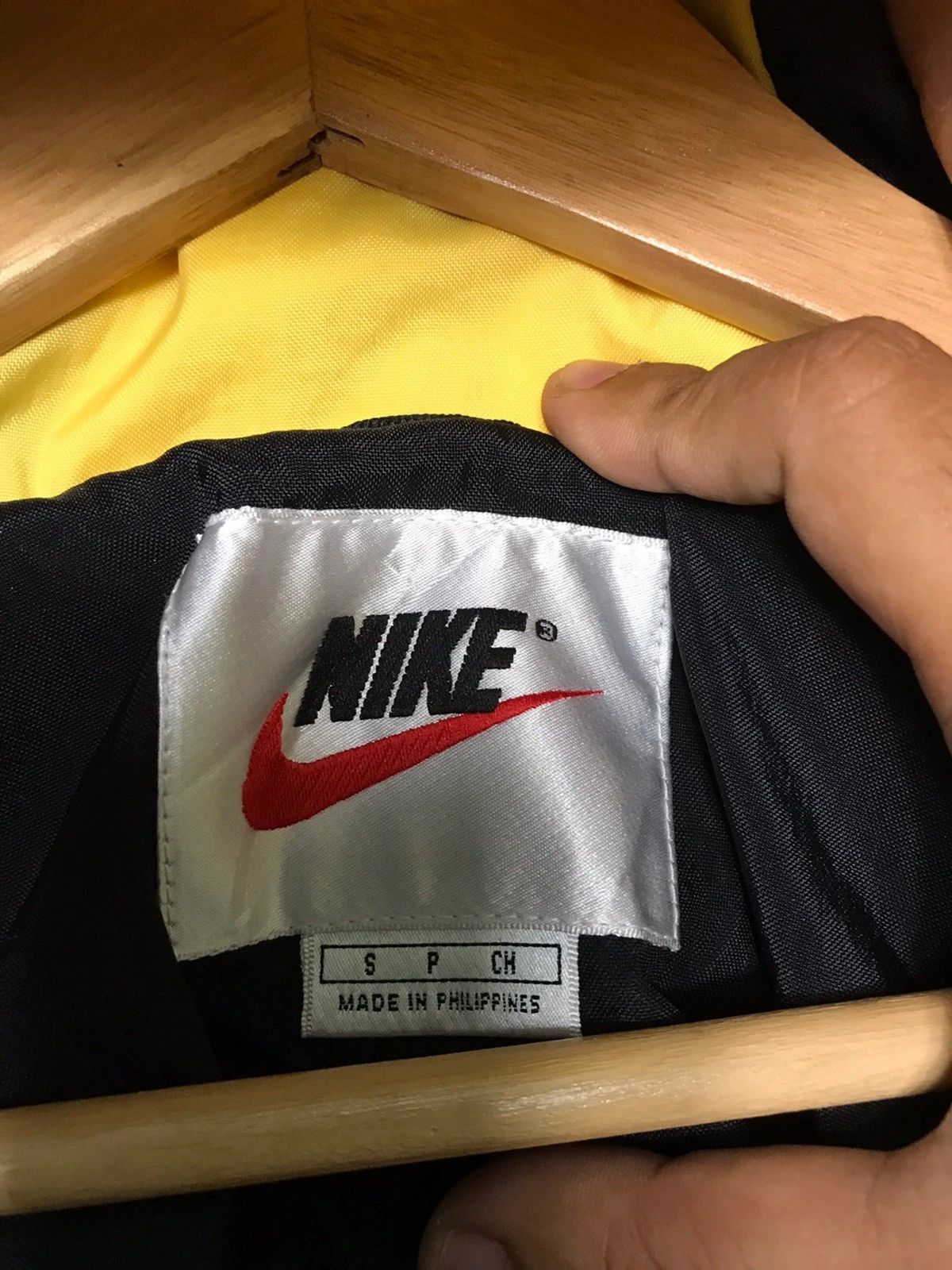 Nike × Vintage Nike Centre Hoodie Jacket Size US L / EU 52-54 / 3 - 9 Thumbnail
