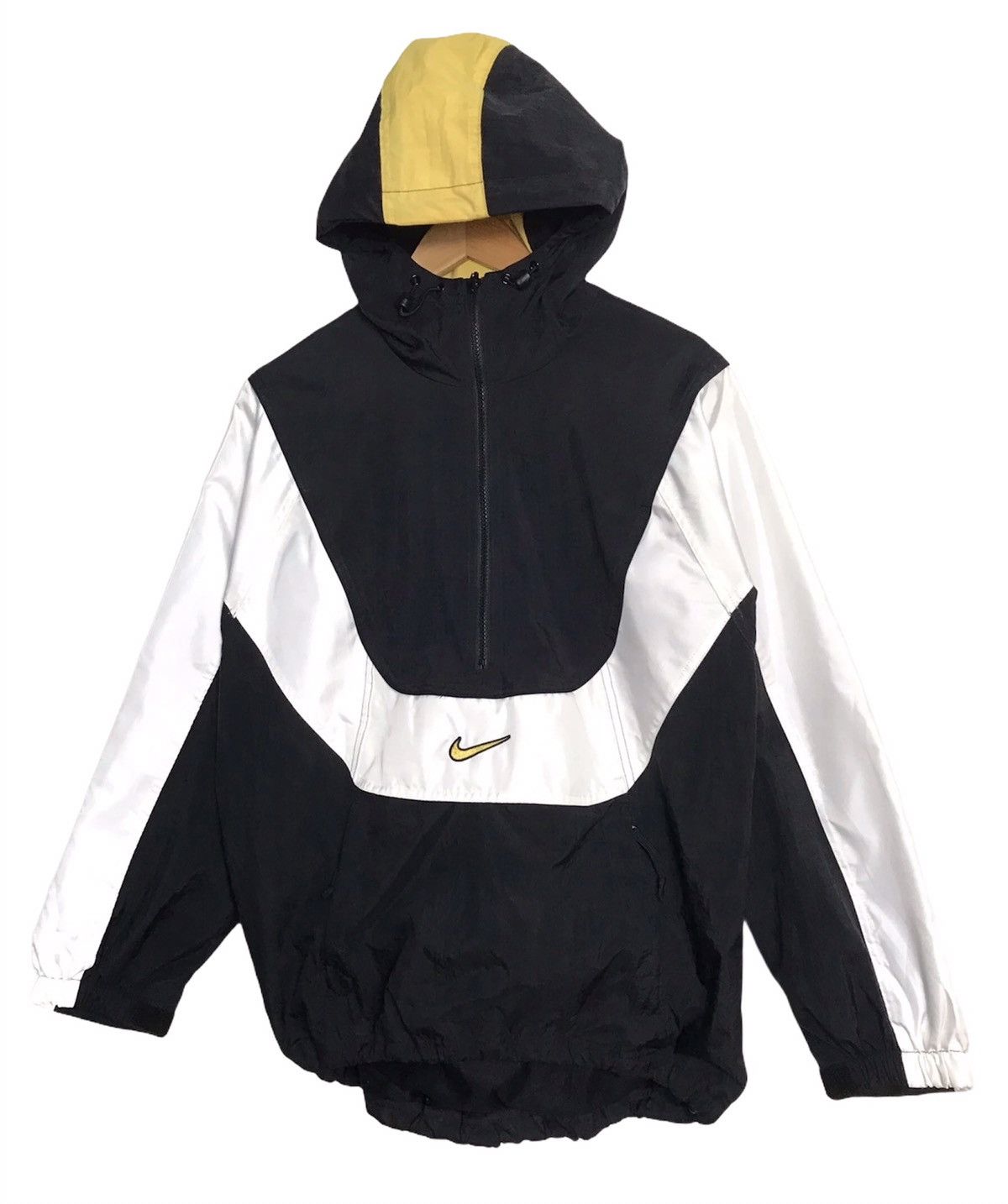 Nike × Vintage Nike Centre Hoodie Jacket Size US L / EU 52-54 / 3 - 1 Thumbnail