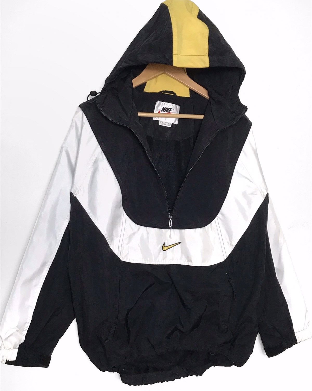 Nike × Vintage Nike Centre Hoodie Jacket Size US L / EU 52-54 / 3 - 5 Thumbnail