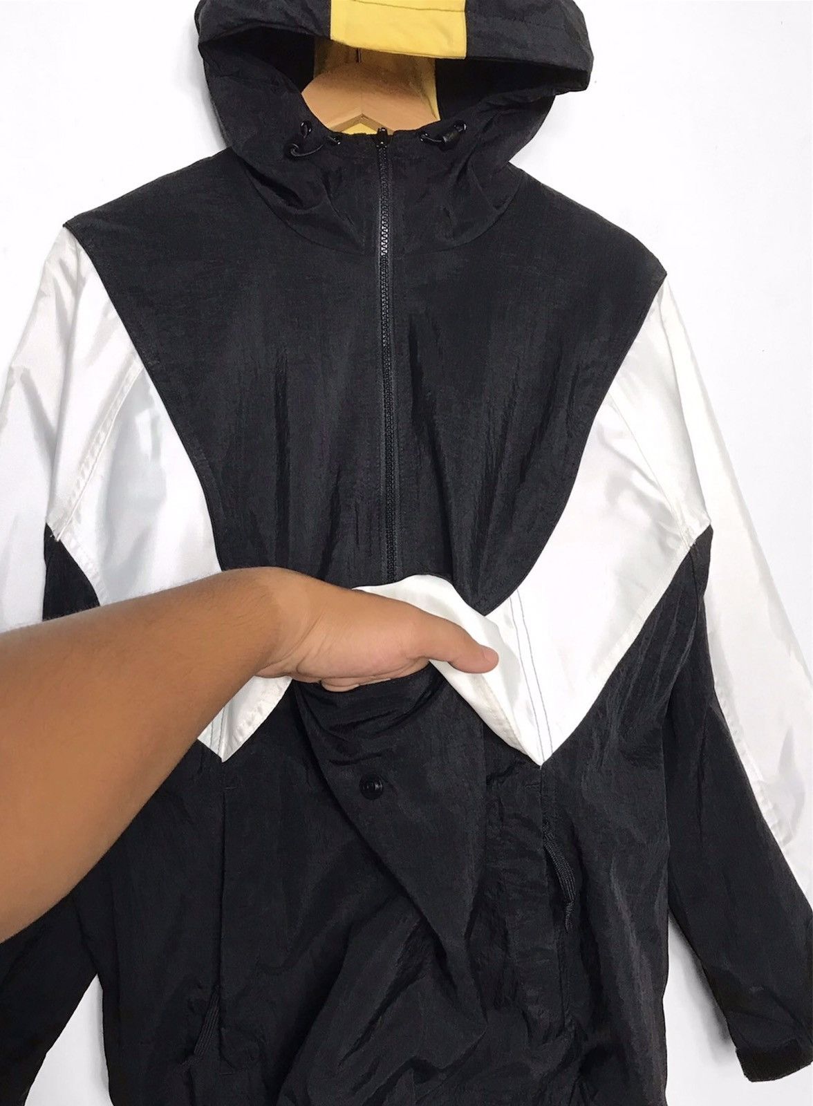 Nike × Vintage Nike Centre Hoodie Jacket Size US L / EU 52-54 / 3 - 4 Thumbnail