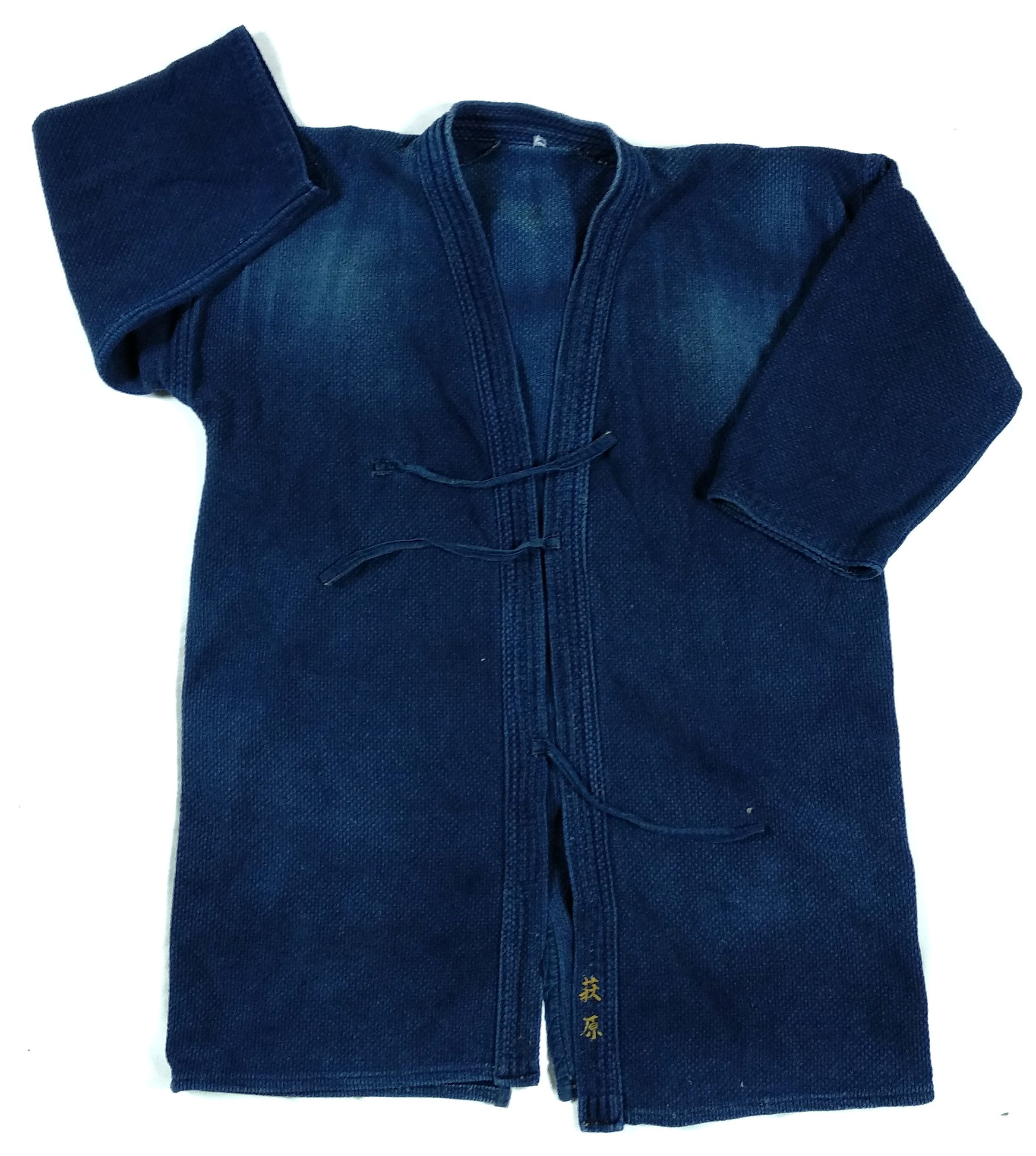 Japanese Brand Vintage Japanese Designer Kimono Traditional Blue Indigo Size US M / EU 48-50 / 2 - 1 Thumbnail