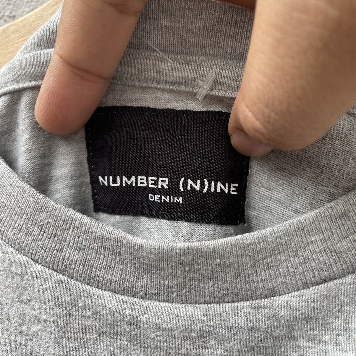Number (N)ine Vintage Number (N)ine Denim Pocket Tee Shirt Size US L / EU 52-54 / 3 - 2 Thumbnail