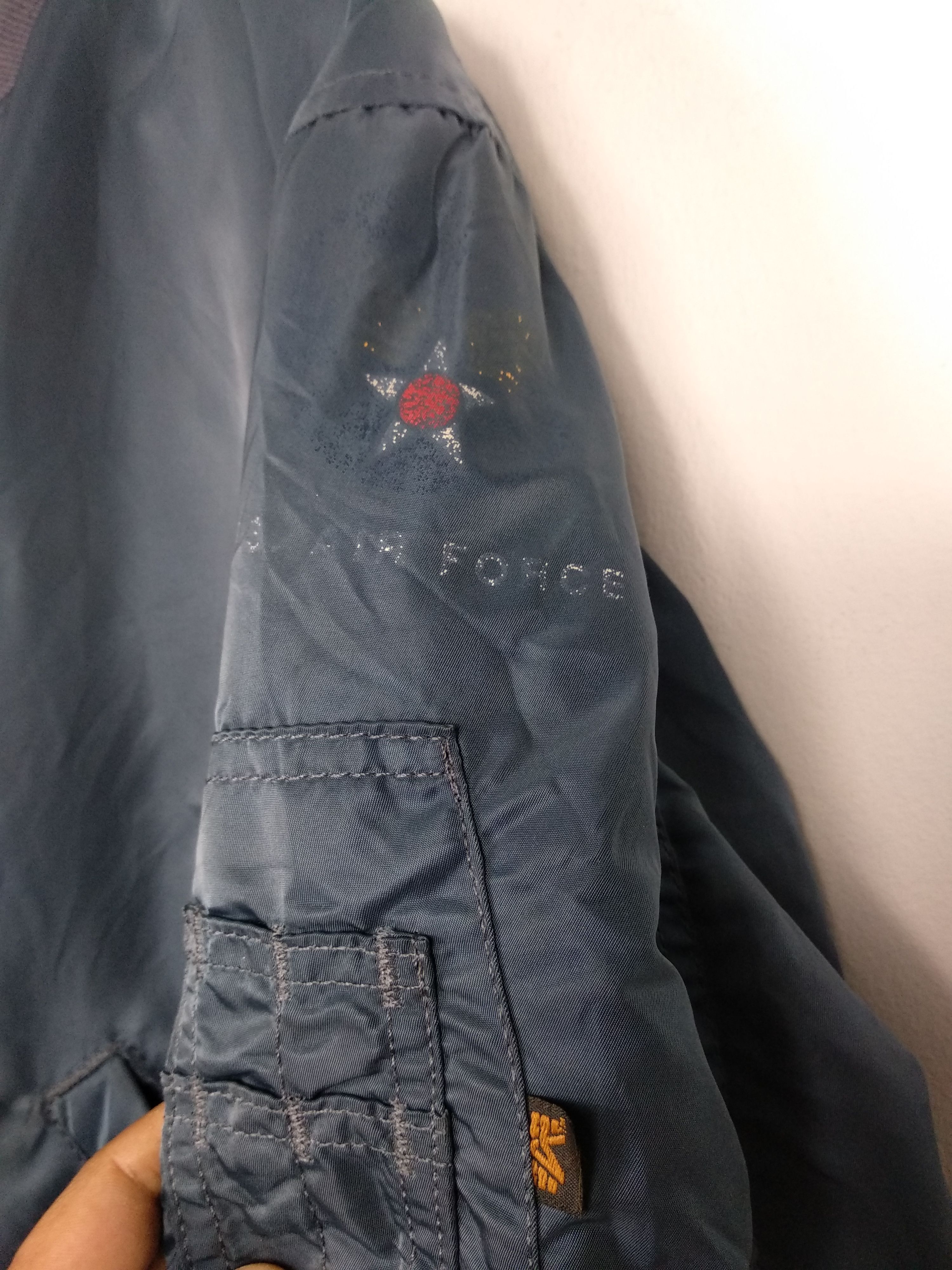 Alpha Industries × Vintage Vintage Ma-1 Aplha Industries Flying Men's. U.S AIR Force Size US M / EU 48-50 / 2 - 9 Thumbnail