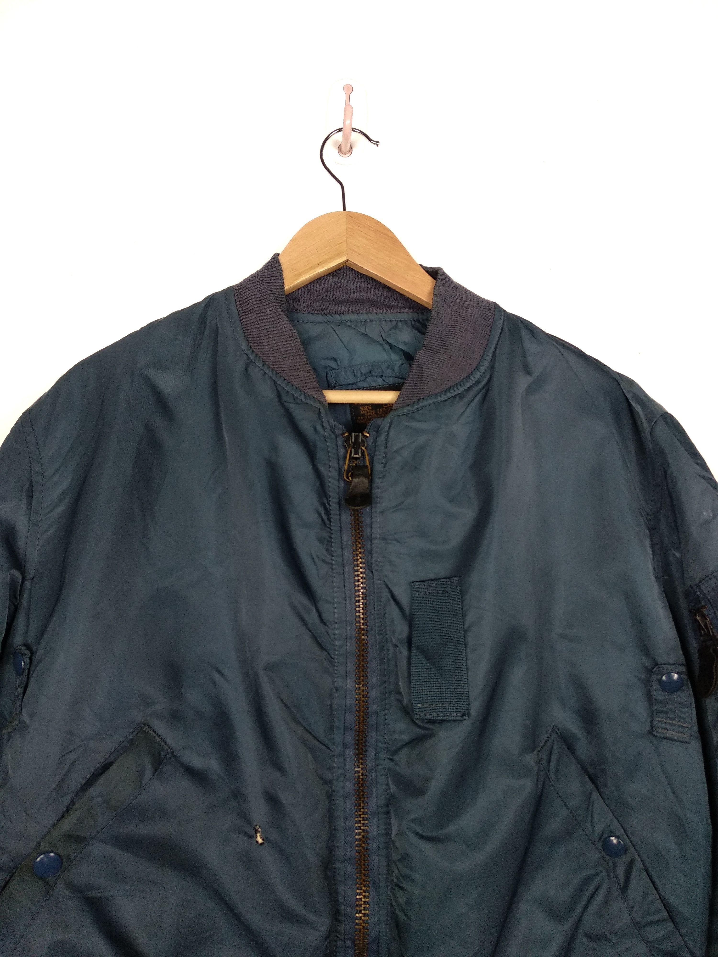 Alpha Industries × Vintage Vintage Ma-1 Aplha Industries Flying Men's. U.S AIR Force Size US M / EU 48-50 / 2 - 2 Thumbnail