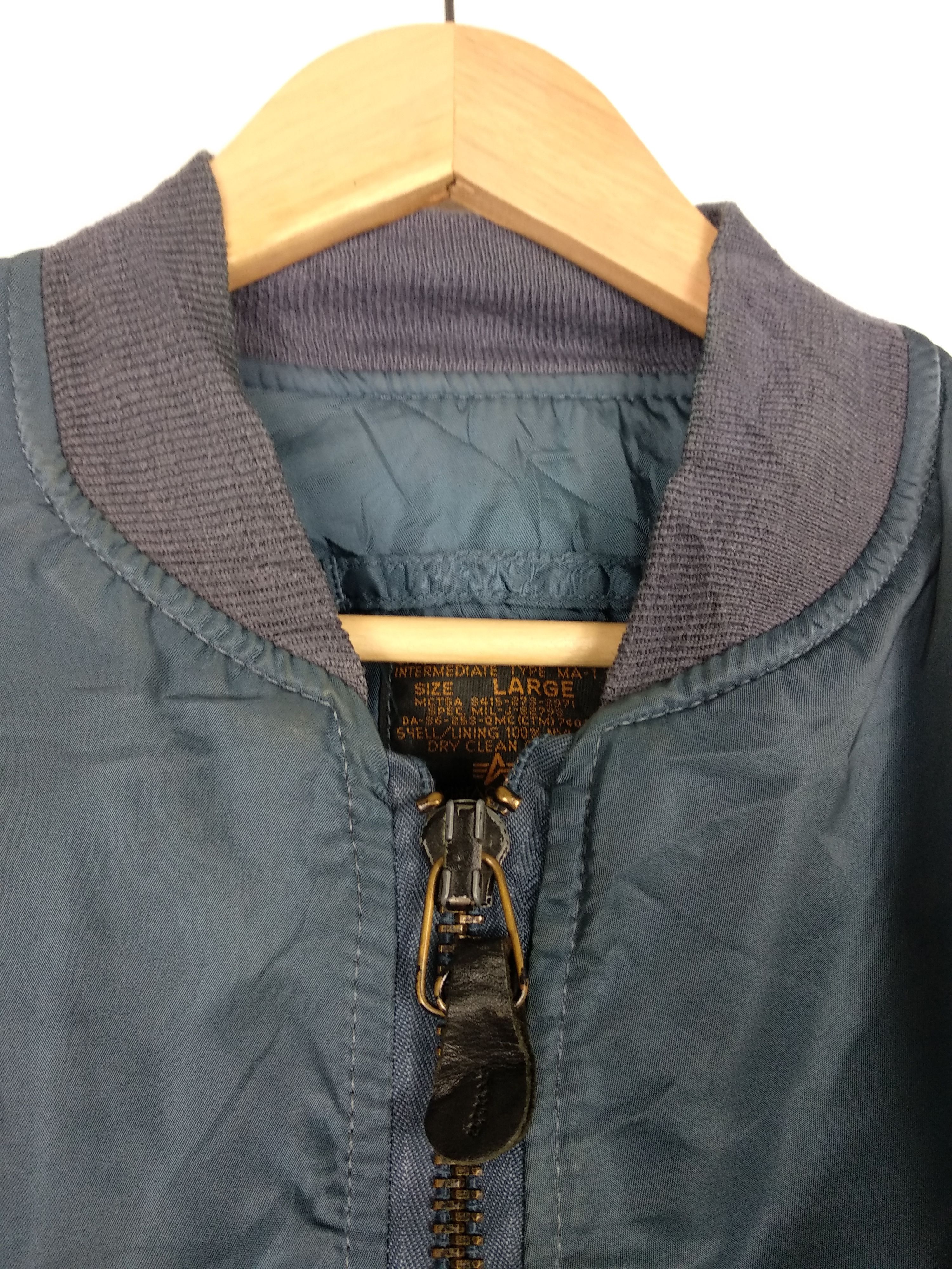 Alpha Industries × Vintage Vintage Ma-1 Aplha Industries Flying Men's. U.S AIR Force Size US M / EU 48-50 / 2 - 10 Thumbnail